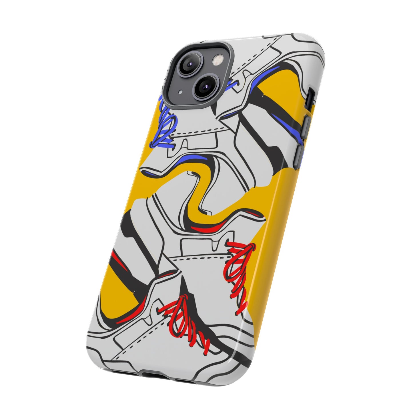 Sneakers Wallpaper Phone Case | iPhone 15 Plus/ Pro, 14, 13, 12| Google Pixel 7, Pro, 5| Samsung Galaxy S23 All Major Phone Models