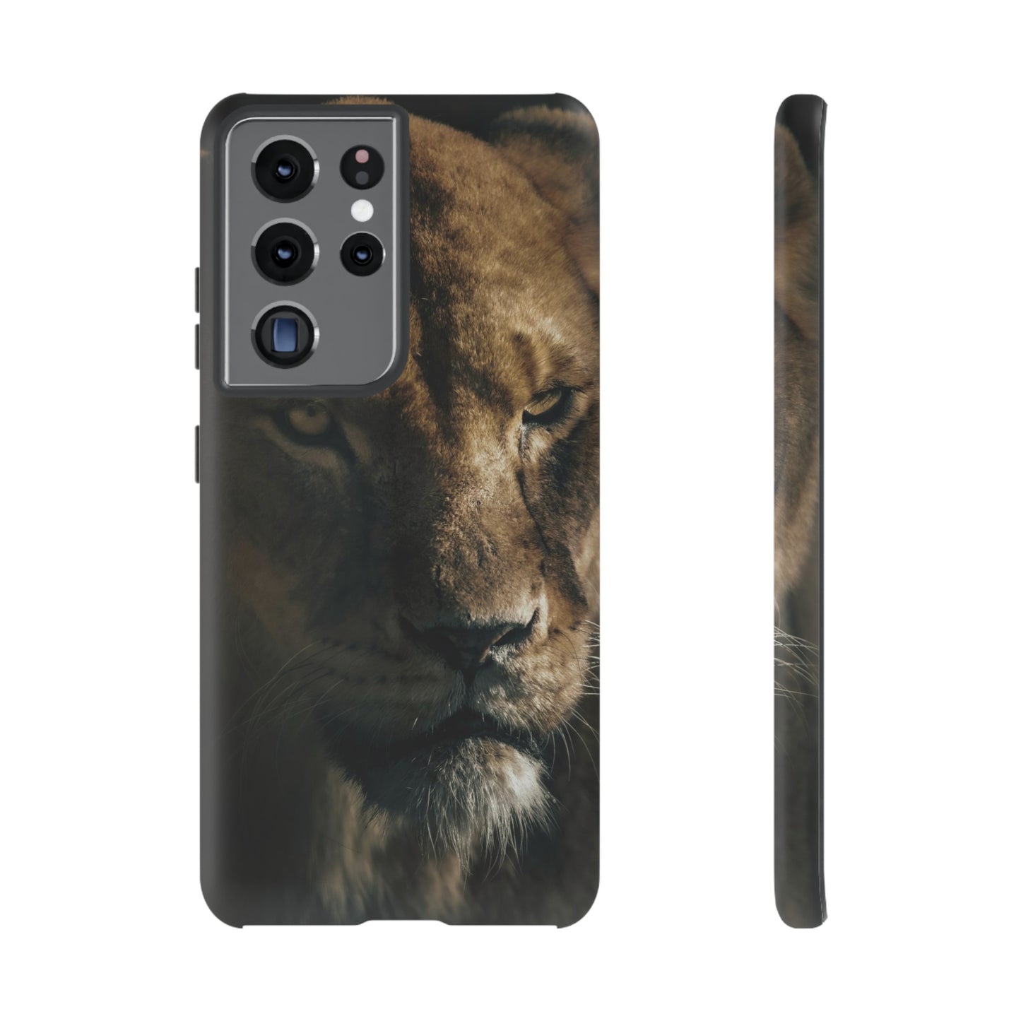 Lion Wallpaper Phone Case | iPhone 15 Plus/ Pro, 14, 13, 12| Google Pixel 7, Pro, 5| Samsung Galaxy S23 All Major Phone Models