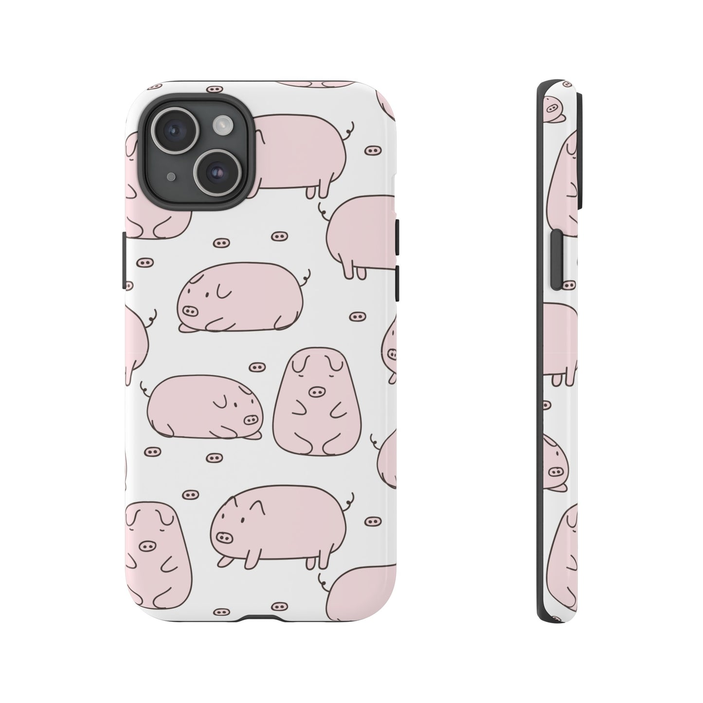 Pig Wallpaper Phone Case | iPhone 15 Plus/ Pro, 14, 13, 12| Google Pixel 7, Pro, 5| Samsung Galaxy S23 All Major Phone Models