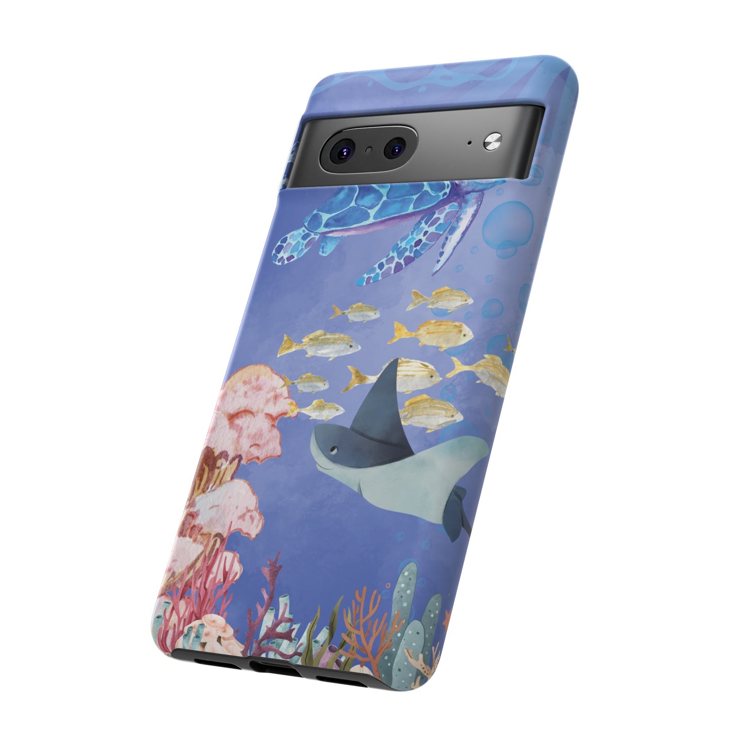 Underwater Scene Wallpaper Phone Case | iPhone 15 Plus/ Pro, 14, 13, 12| Google Pixel 7, Pro, 5| Samsung Galaxy S23 All Major Phone Models