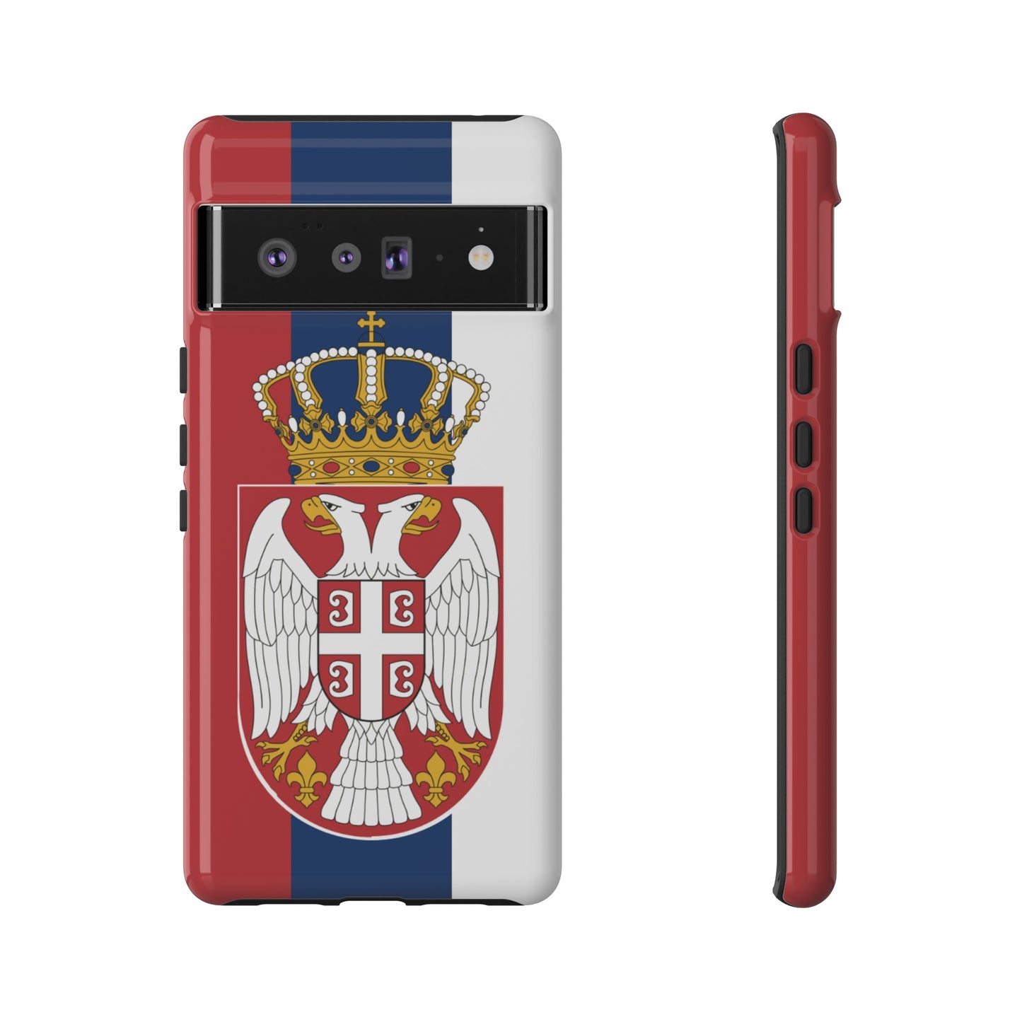 Serbia Flag Phone Case | iPhone 15 Plus/ Pro, 14, 13, 12| Google Pixel 7, Pro, 5| Samsung Galaxy S23 All Major Phone Models