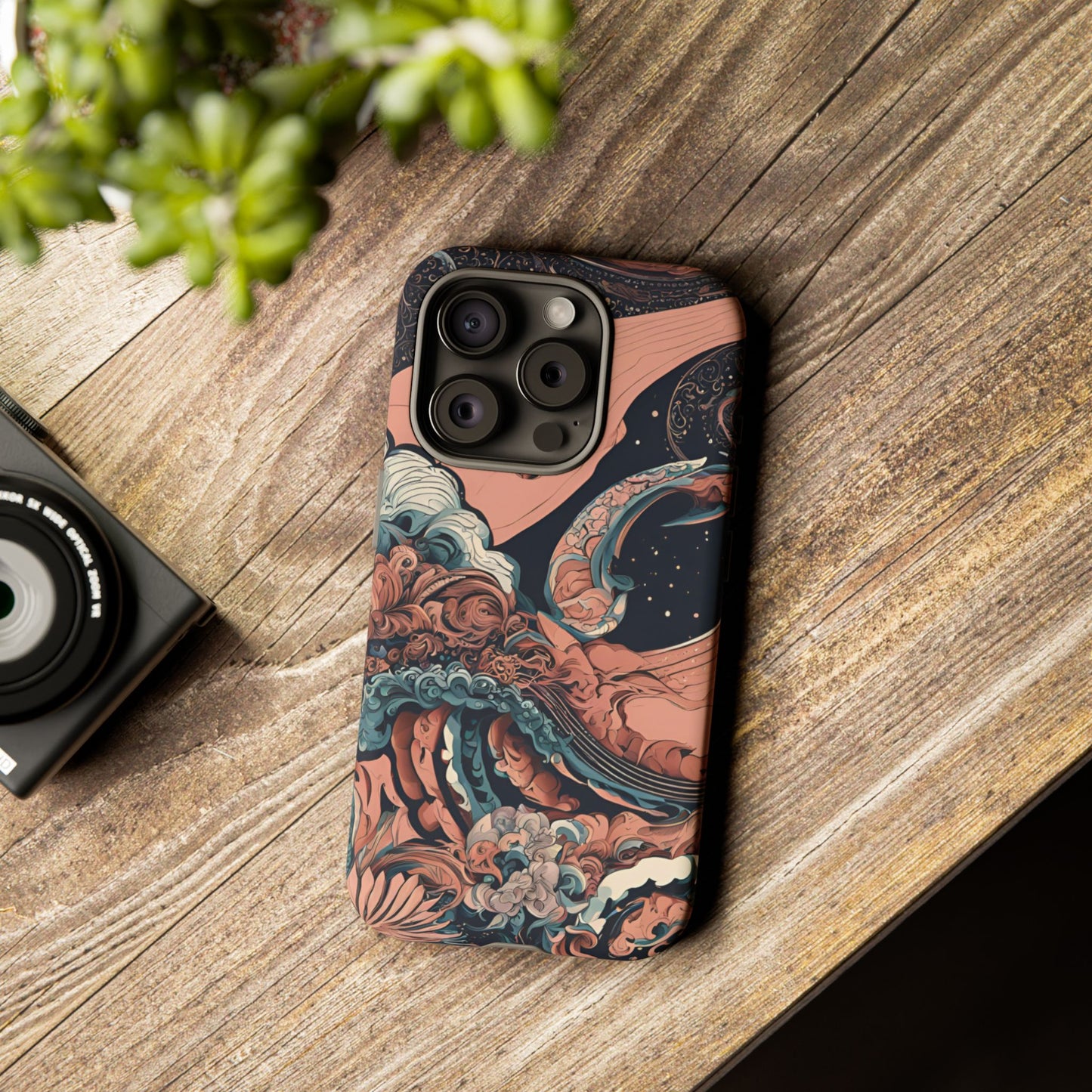 Abstract Landscape Phone Case| iPhone 15 Plus/ Pro, 14, 13, 12| Google Pixel 7, Pro, 5| Samsung Galaxy S23 All Major Phone Models