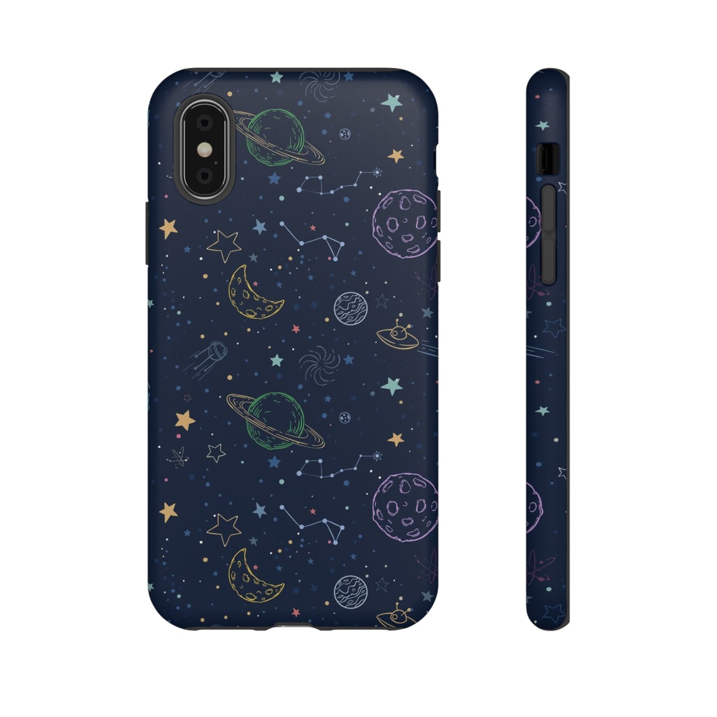 Space Galaxy Wallpaper Phone Case | iPhone 15 Plus/ Pro, 14, 13, 12| Google Pixel 7, Pro, 5| Samsung Galaxy S23 All Major Phone Models