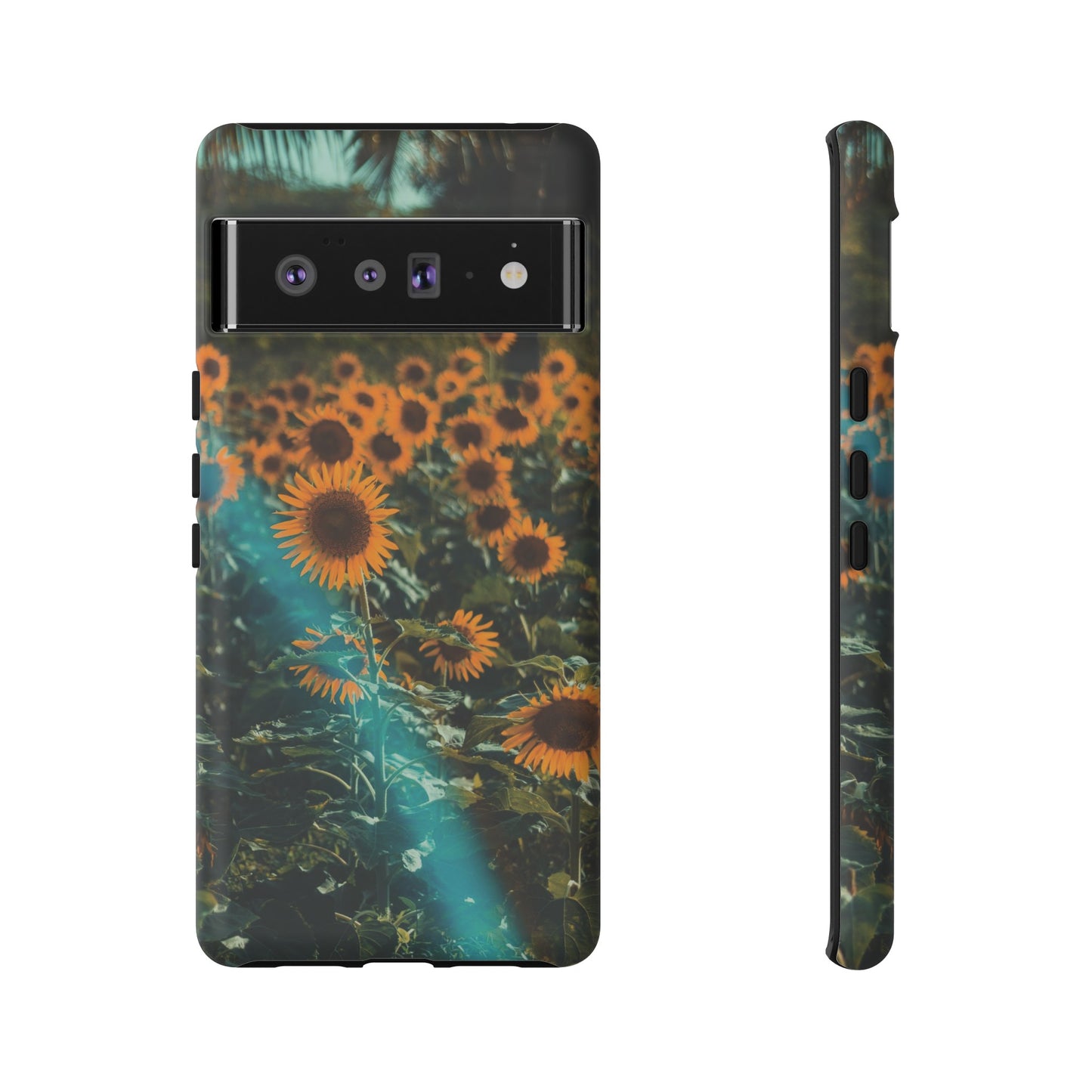 Sunflower Field Wallpaper Phone Case | iPhone 15 Plus/ Pro, 14, 13, 12| Google Pixel 7, Pro, 5| Samsung Galaxy S23 All Major Phone Models