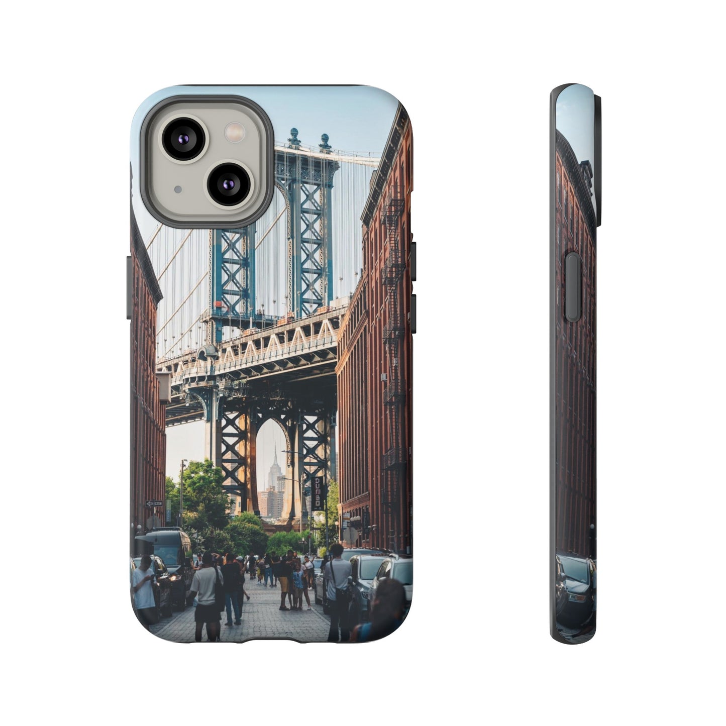 Stunning Brooklyn Bridge Wallpaper Phone Case | iPhone 15 Plus/ Pro, 14, 13, 12| Google Pixel 7, Pro, 5| Samsung Galaxy S23 All Major Phone Models