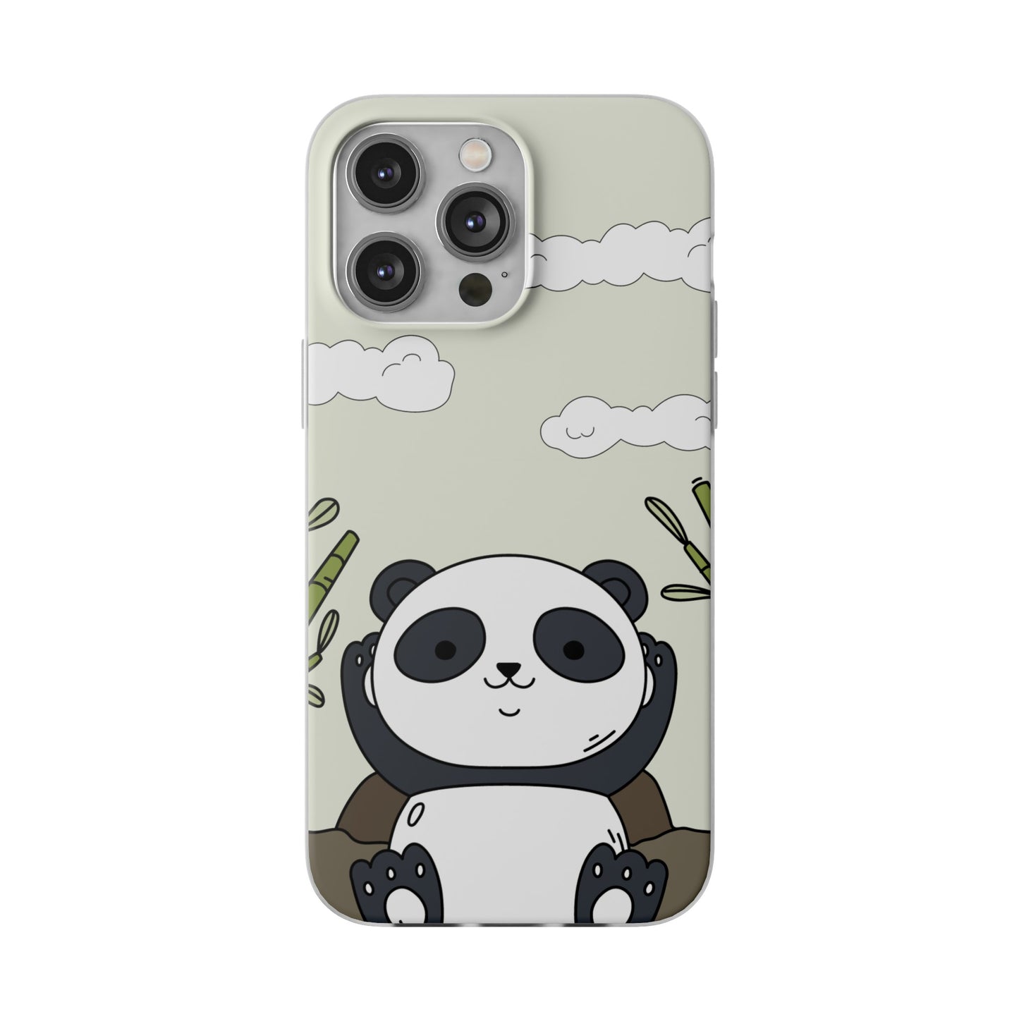 Panda Wallpaper Phone Case | iPhone 15 Plus/ Pro, 14, 13, 12| Google Pixel 7, Pro, 5| Samsung Galaxy S23 All Major Phone Models