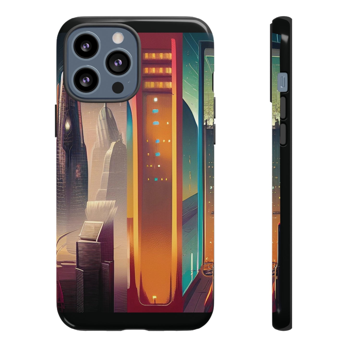 Sci-Fi  Buildings Wallpaper Phone Case | iPhone 15 Plus/ Pro, 14, 13, 12| Google Pixel 7, Pro, 5| Samsung Galaxy S23 All Major Phone Models