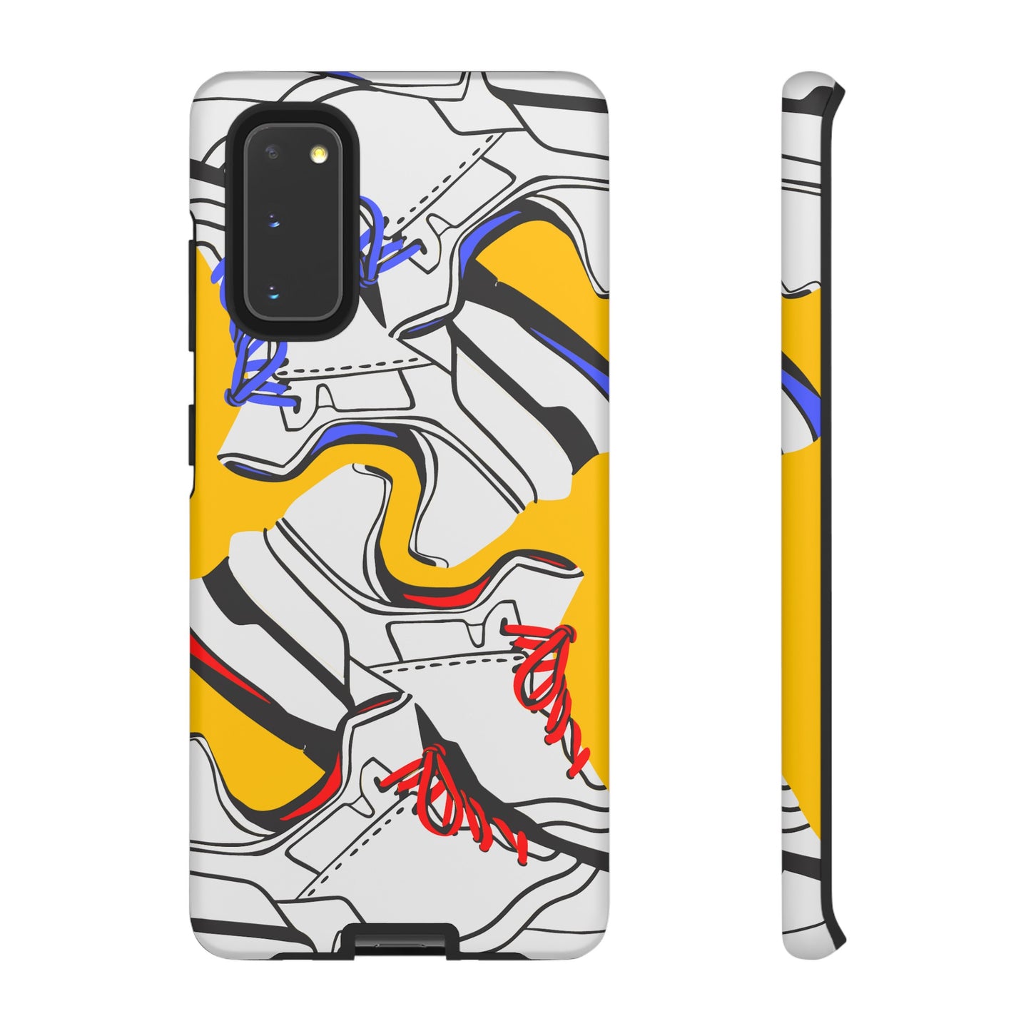 Sneakers Wallpaper Phone Case | iPhone 15 Plus/ Pro, 14, 13, 12| Google Pixel 7, Pro, 5| Samsung Galaxy S23 All Major Phone Models