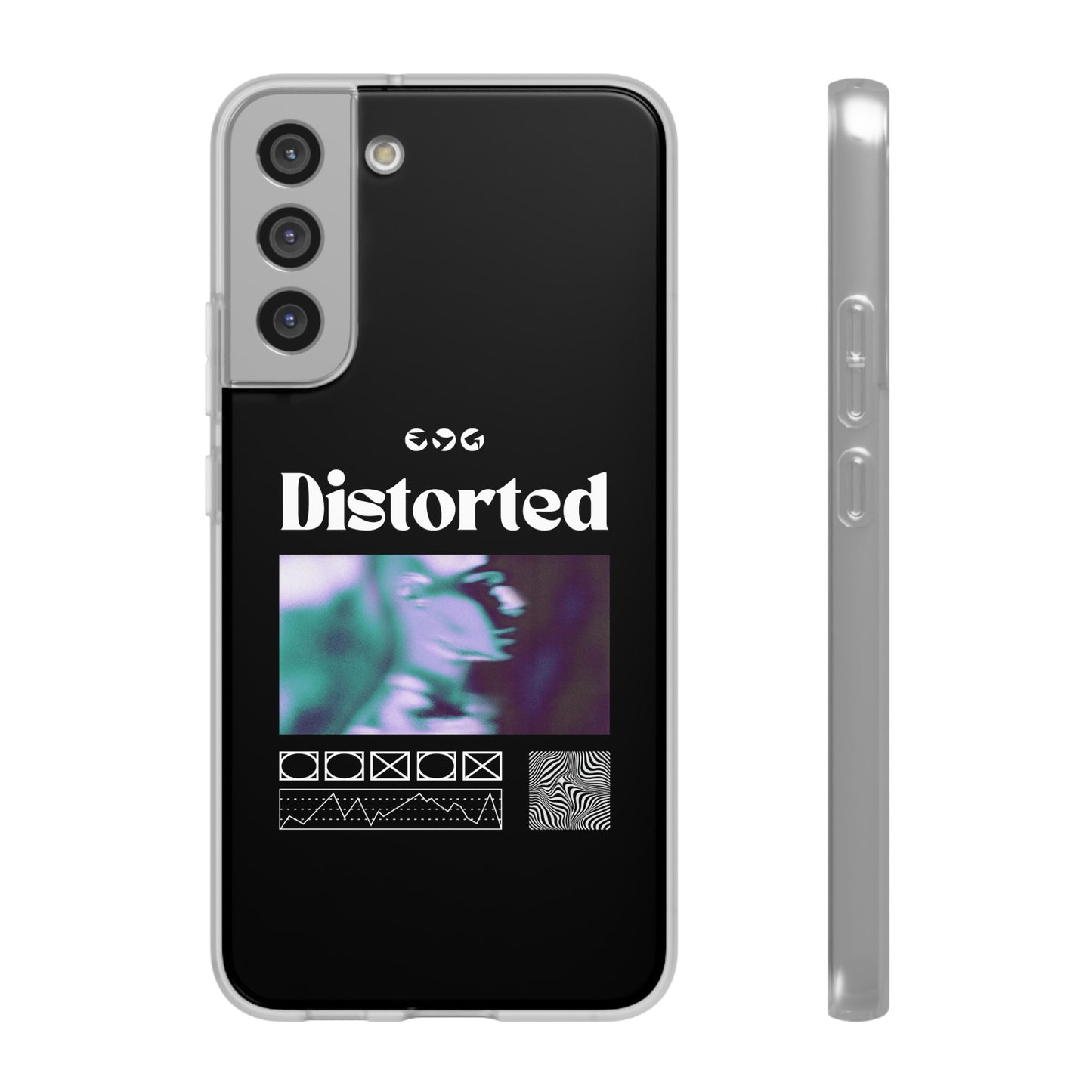 Distorted Phone Case | iPhone 15 Plus/ Pro, 14, 13, 12| Google Pixel 7, Pro, 5| Samsung Galaxy S23 All Major Phone Models