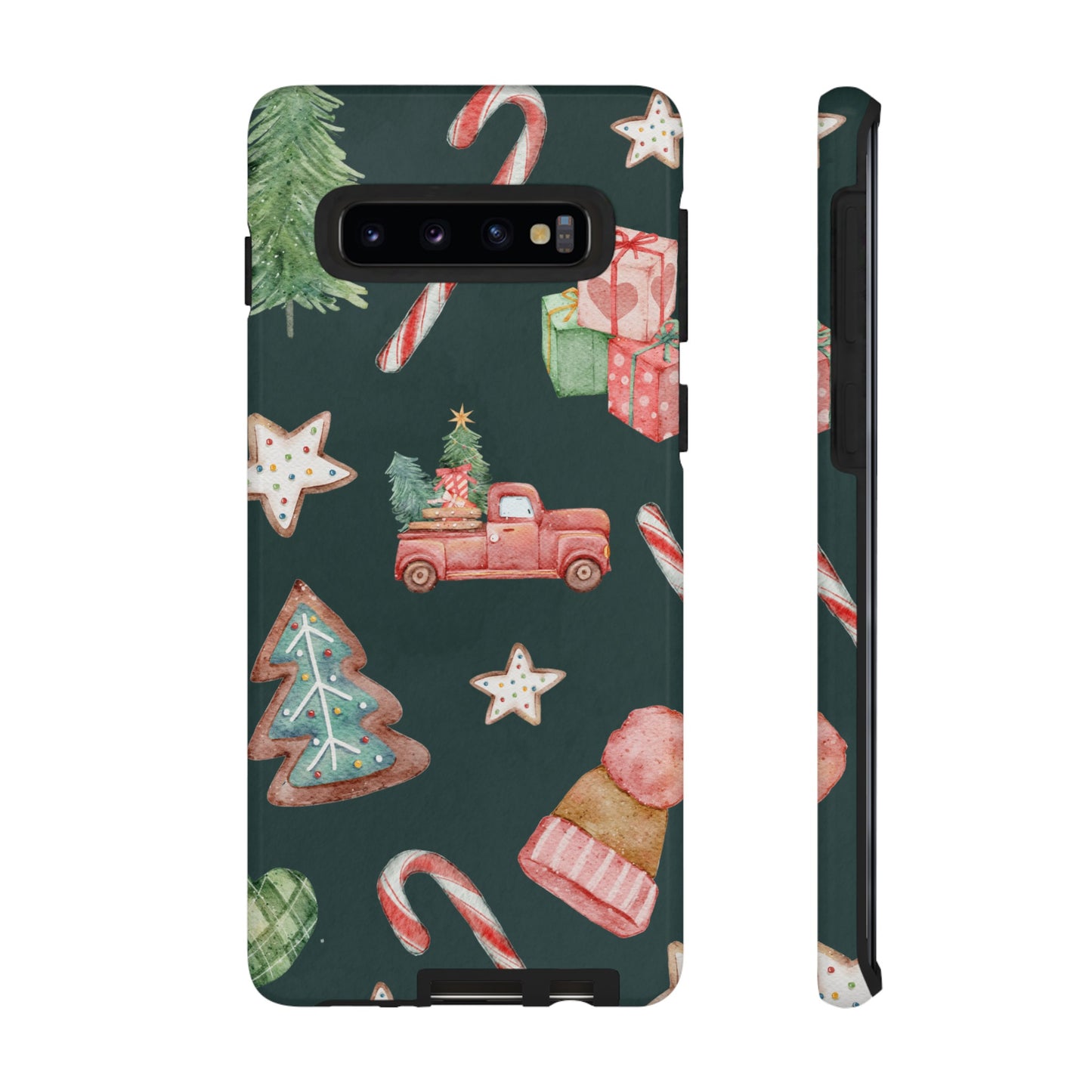 Festive Christmas Wallpaper Phone Case | iPhone 15 Plus/ Pro, 14, 13, 12| Google Pixel 7, Pro, 5| Samsung Galaxy S23 All Major Phone Models