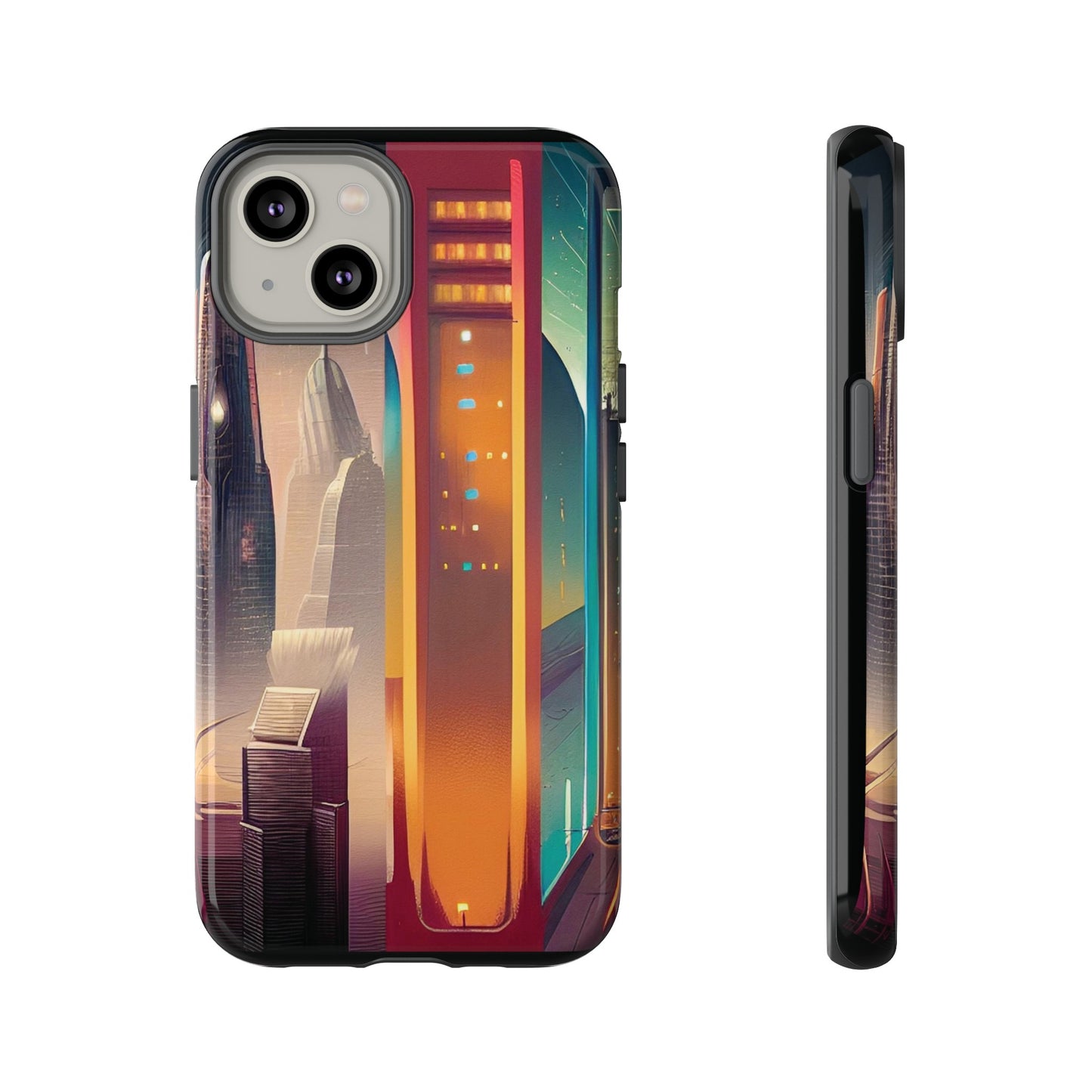 Sci-Fi  Buildings Wallpaper Phone Case | iPhone 15 Plus/ Pro, 14, 13, 12| Google Pixel 7, Pro, 5| Samsung Galaxy S23 All Major Phone Models