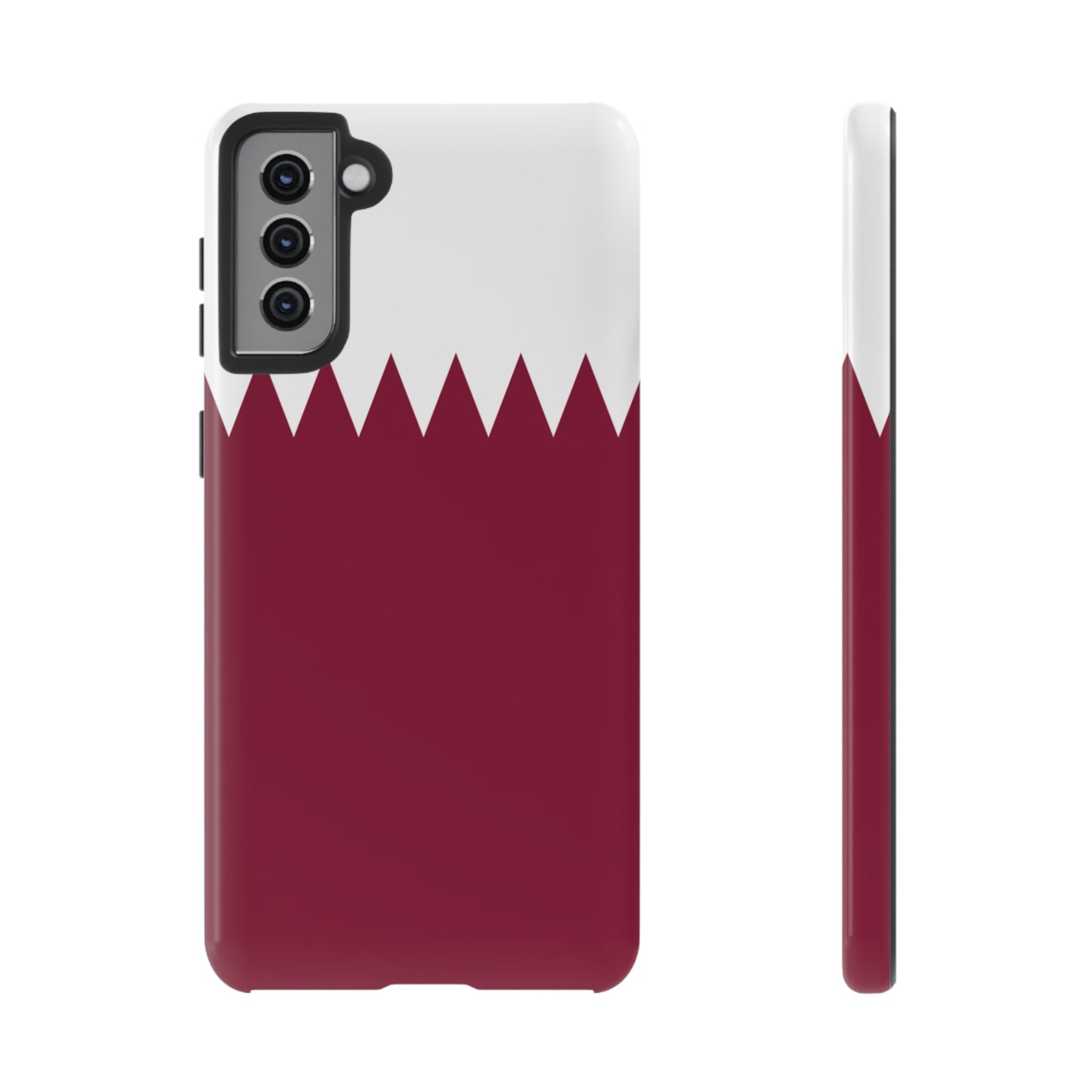 Qatar Flag Phone Case | iPhone 15 Plus/ Pro, 14, 13, 12| Google Pixel 7, Pro, 5| Samsung Galaxy S23 All Major Phone Models