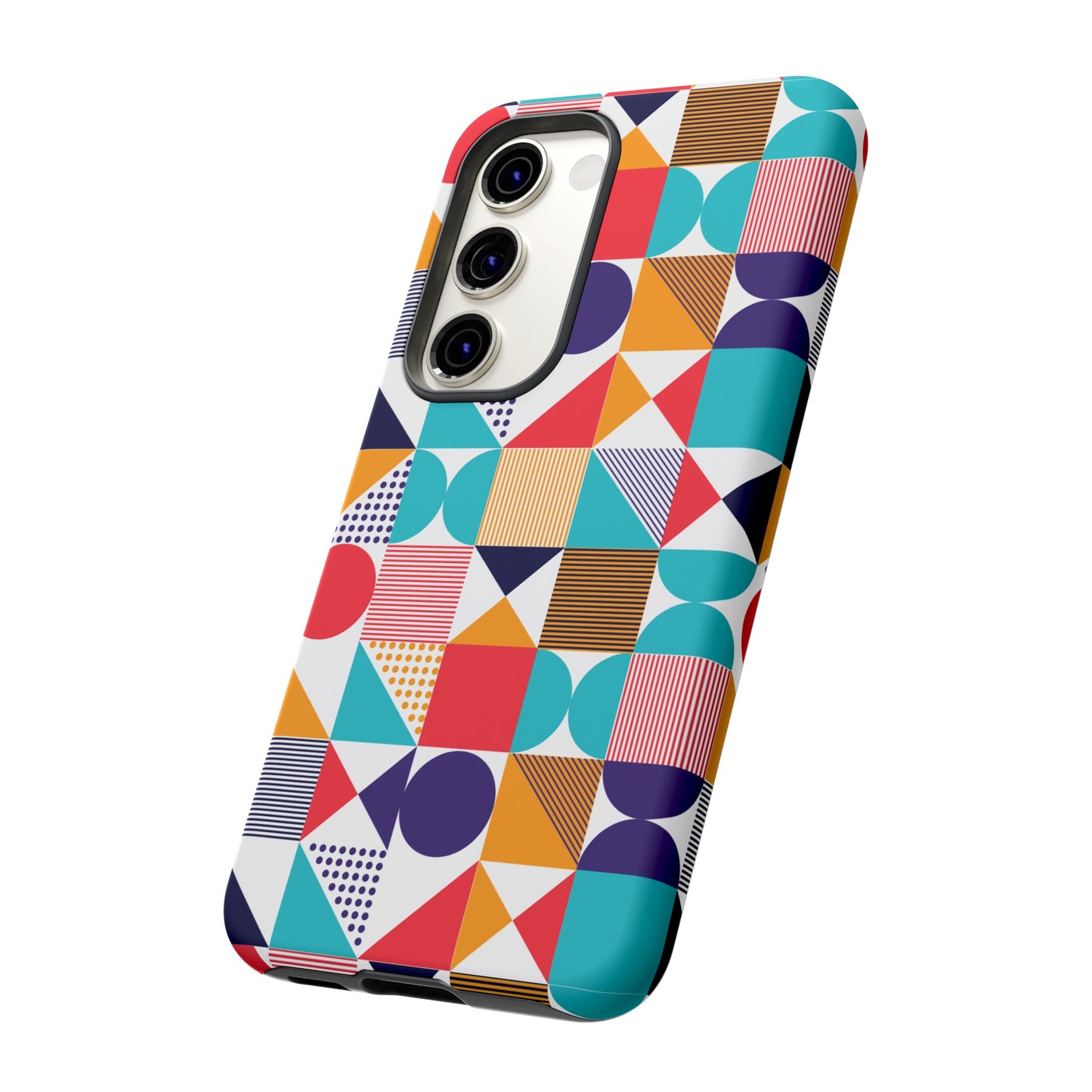 Geometric Patterned Wallpaper Phone Case | iPhone 15 Plus/ Pro, 14, 13, 12| Google Pixel 7, Pro, 5|Samsung Galaxy S23 All Major Phone Models