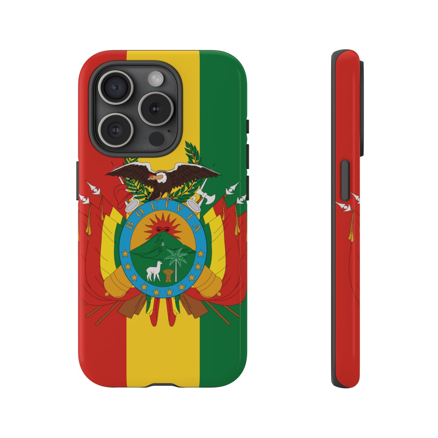 Bolivia Flag Phone Case | iPhone 15 Plus/ Pro, 14, 13, 12| Google Pixel 7, Pro, 5| Samsung Galaxy S23 All Major Phone Models