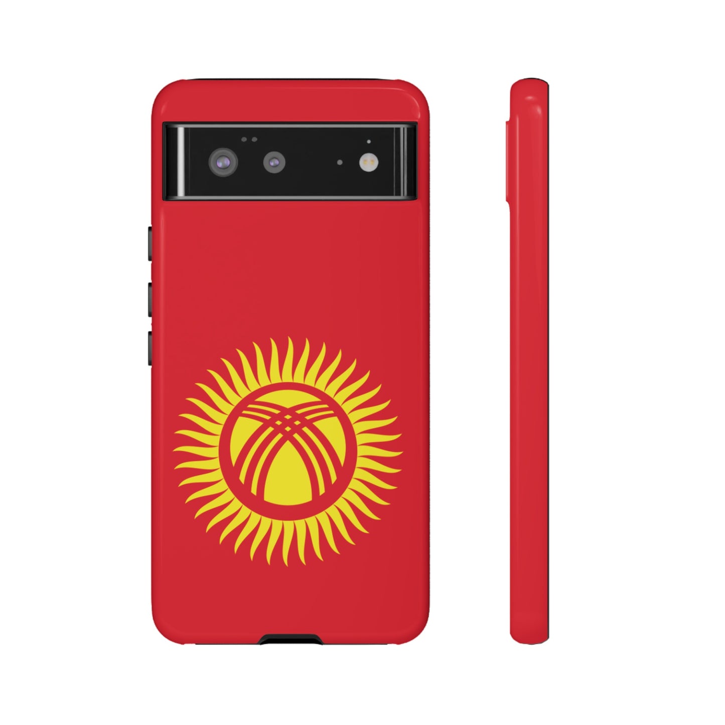 Kyrgyzstan Flag Phone Case | iPhone 15 Plus/ Pro, 14, 13, 12| Google Pixel 7, Pro, 5| Samsung Galaxy S23 All Major Phone Models