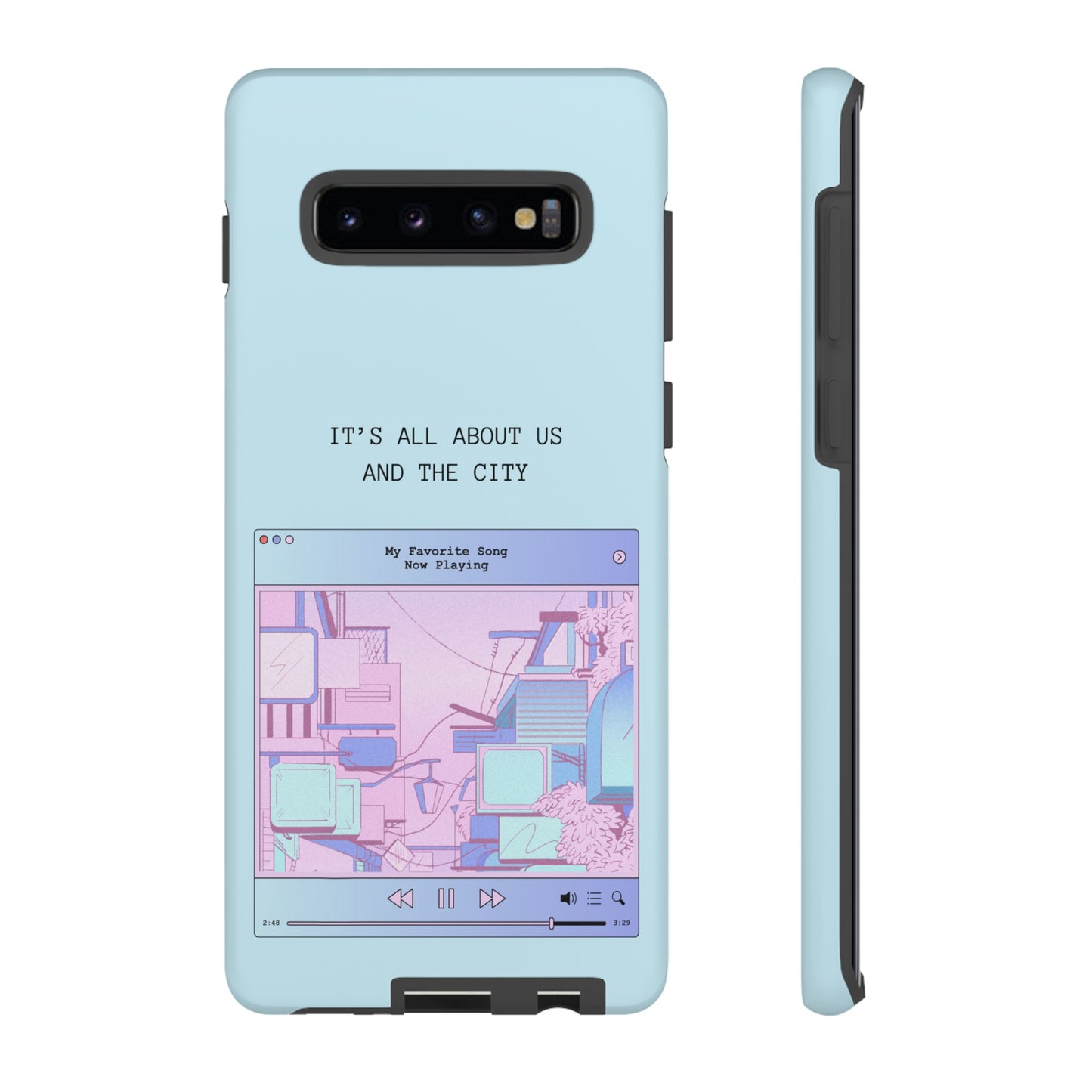 Us And The City Phone Case | iPhone 15 Plus/ Pro, 14, 13, 12| Google Pixel 7, Pro, 5| Samsung Galaxy S23 All Major Phone Models