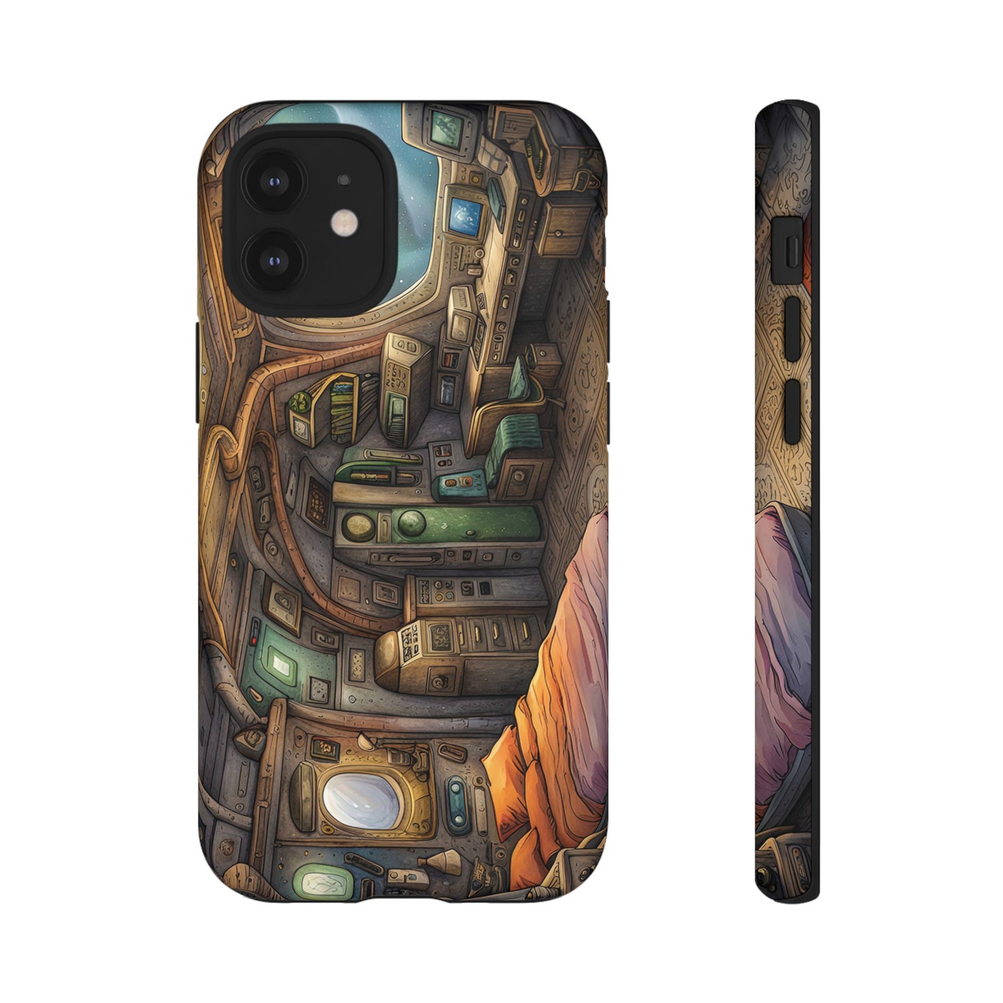 Cosy Spaceship Wallpaper Phone Case | iPhone 15 Plus/ Pro, 14, 13, 12| Google Pixel 7, Pro, 5| Samsung Galaxy S23 All Major Phone Models