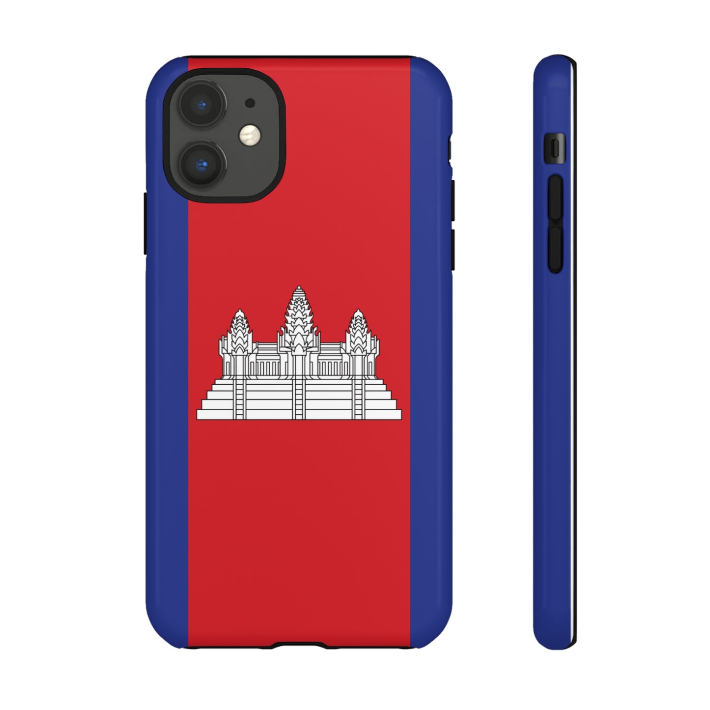 Cambodia Flag Phone Case | iPhone 15 Plus/ Pro, 14, 13, 12| Google Pixel 7, Pro, 5| Samsung Galaxy S23 All Major Phone Models