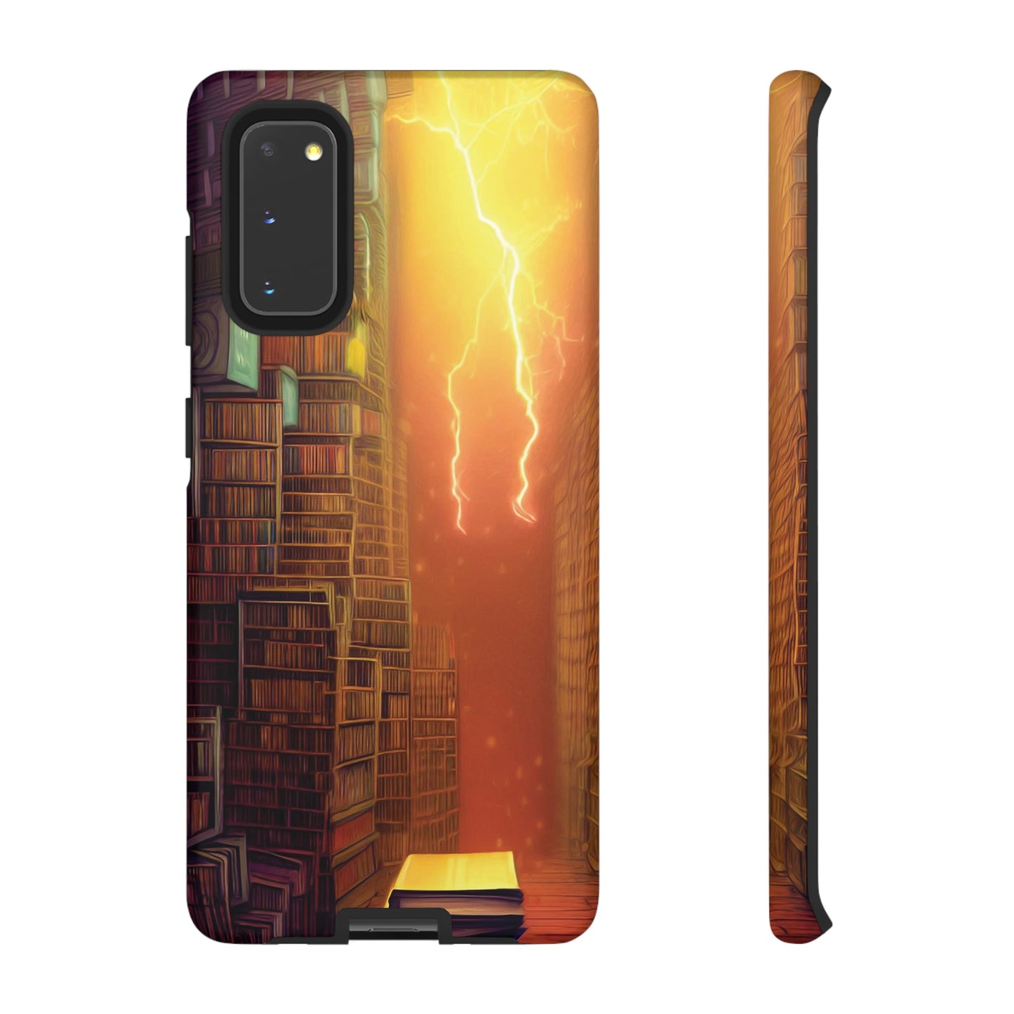 Lightning in the Library Wallpaper Phone Case | iPhone 15 Plus/ Pro, 14, 13, 12| Google Pixel 7, Pro, 5| Samsung Galaxy S23 All Major Phone Models