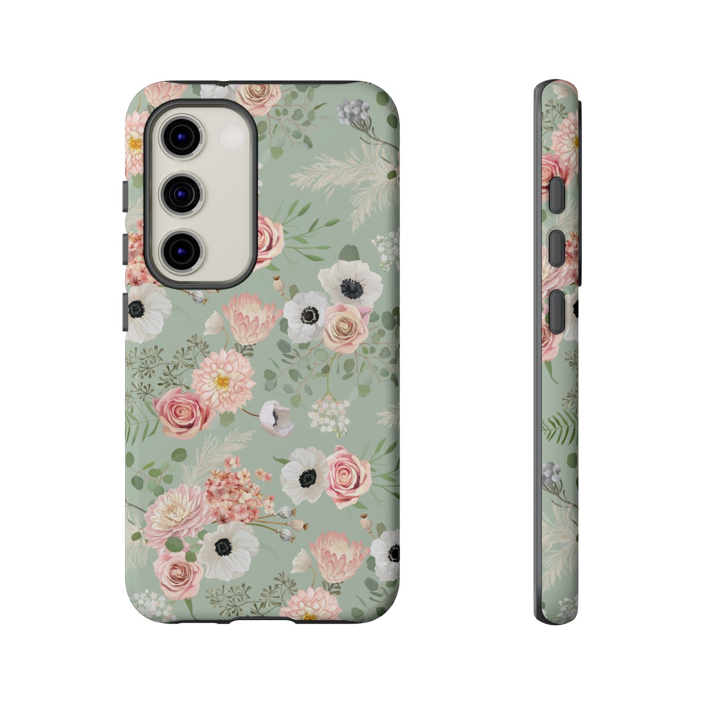 Pastel Flowers Phone Case | iPhone 15 Plus/ Pro, 14, 13, 12| Google Pixel 7, Pro, 5| Samsung Galaxy S23 All Major Phone Models