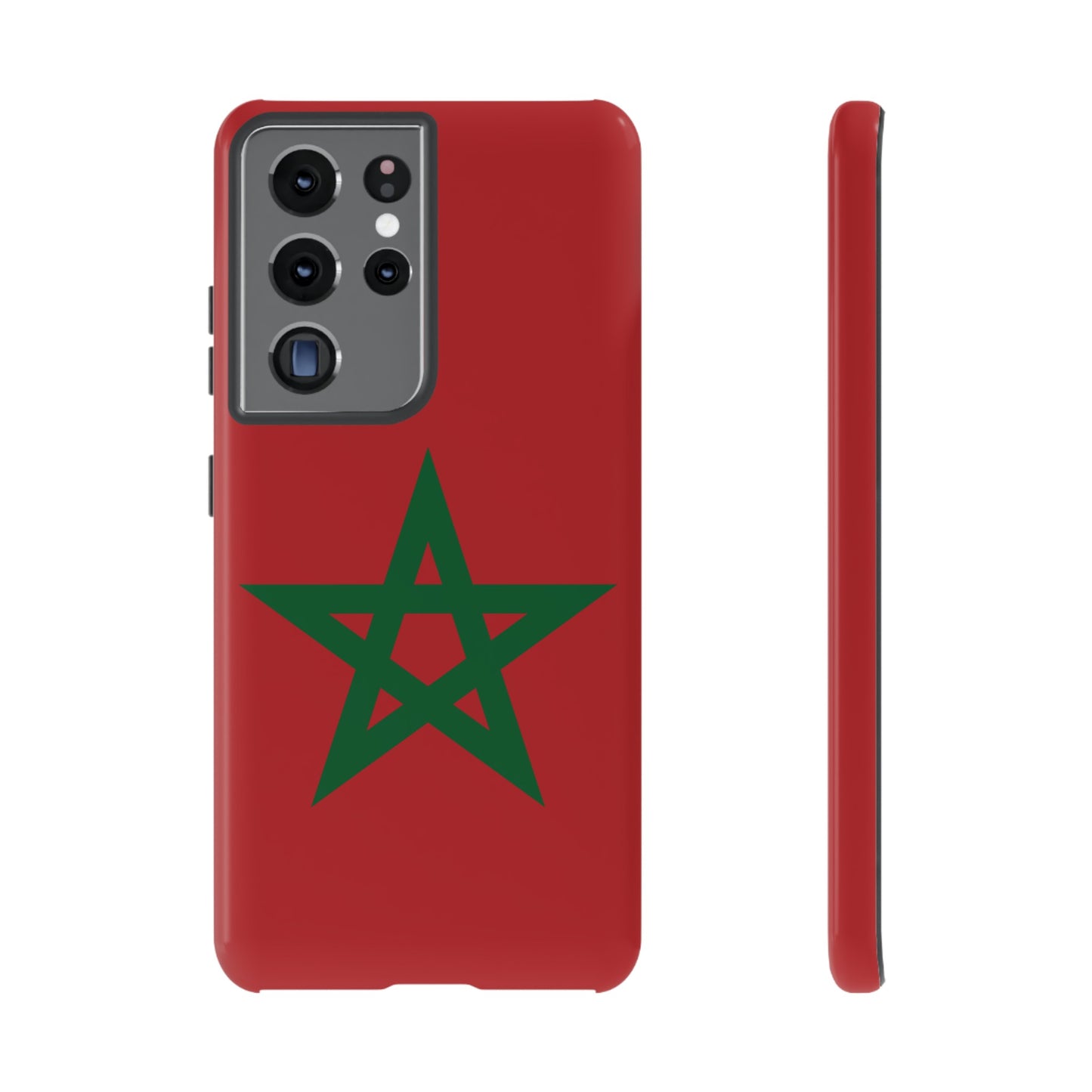 Morocco Flag Phone Case | iPhone 15 Plus/ Pro, 14, 13, 12| Google Pixel 7, Pro, 5| Samsung Galaxy S23 All Major Phone Models