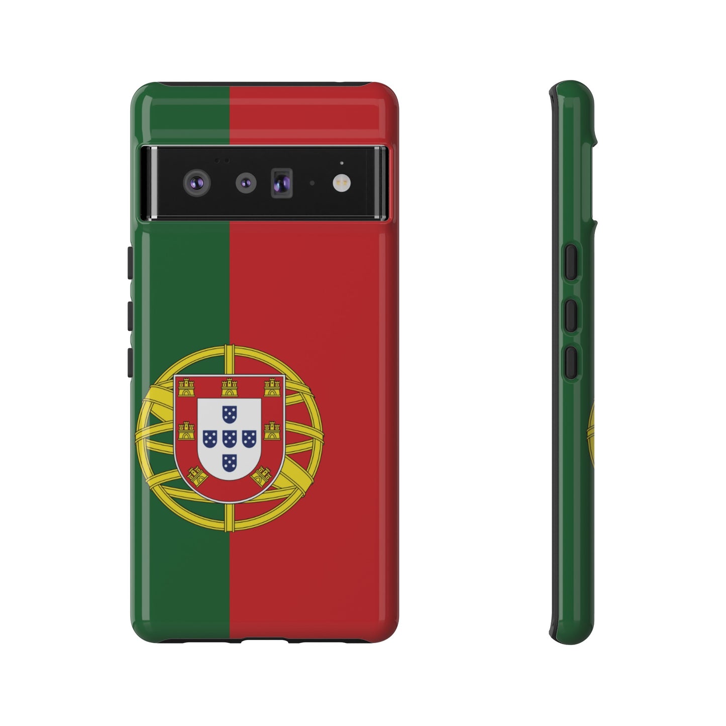 Portugal Flag Phone Case | iPhone 15 Plus/ Pro, 14, 13, 12| Google Pixel 7, Pro, 5| Samsung Galaxy S23 All Major Phone Models