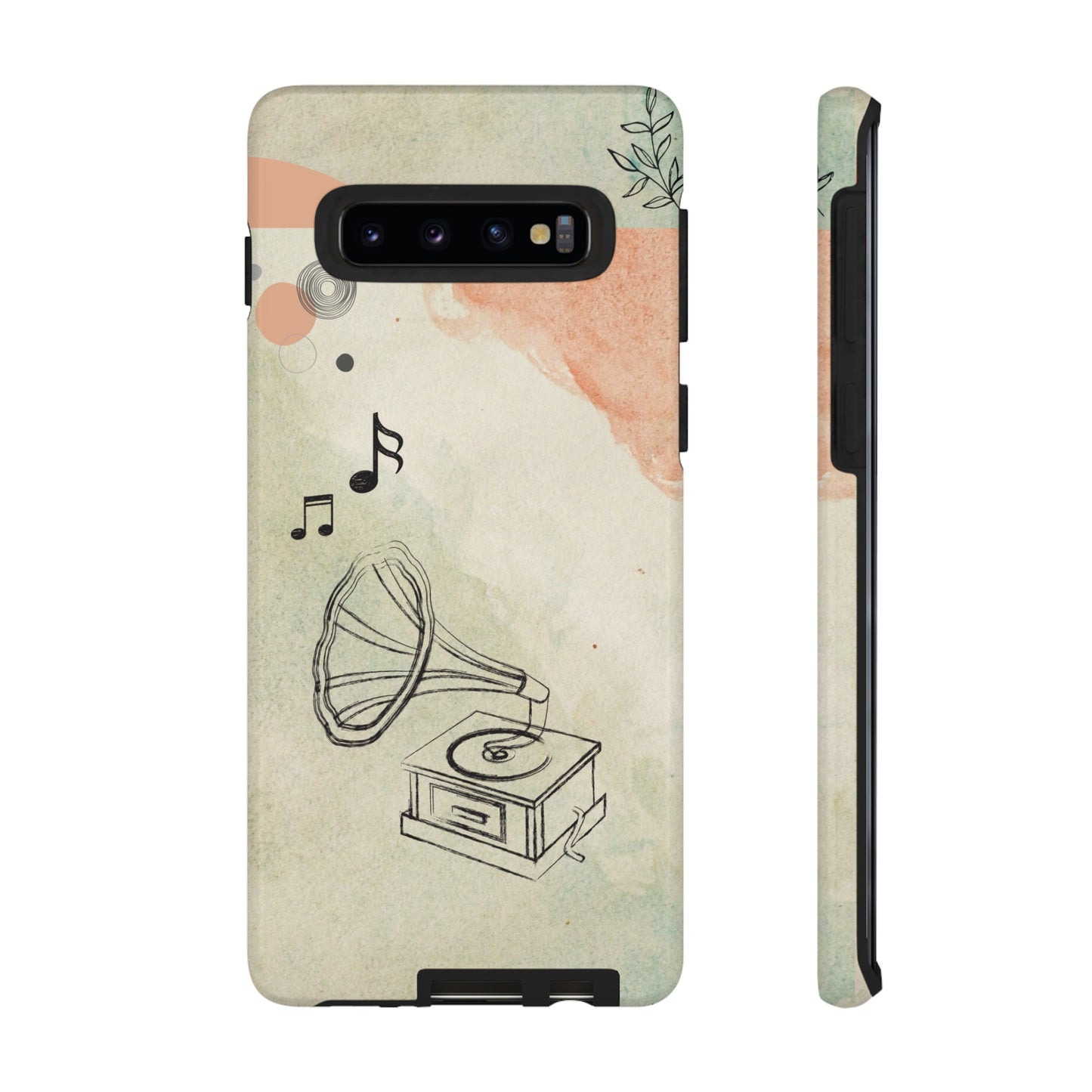 Record Player Wallpaper Phone Case | iPhone 15 Plus/ Pro, 14, 13, 12| Google Pixel 7, Pro, 5| Samsung Galaxy S23 All Major Phone Models