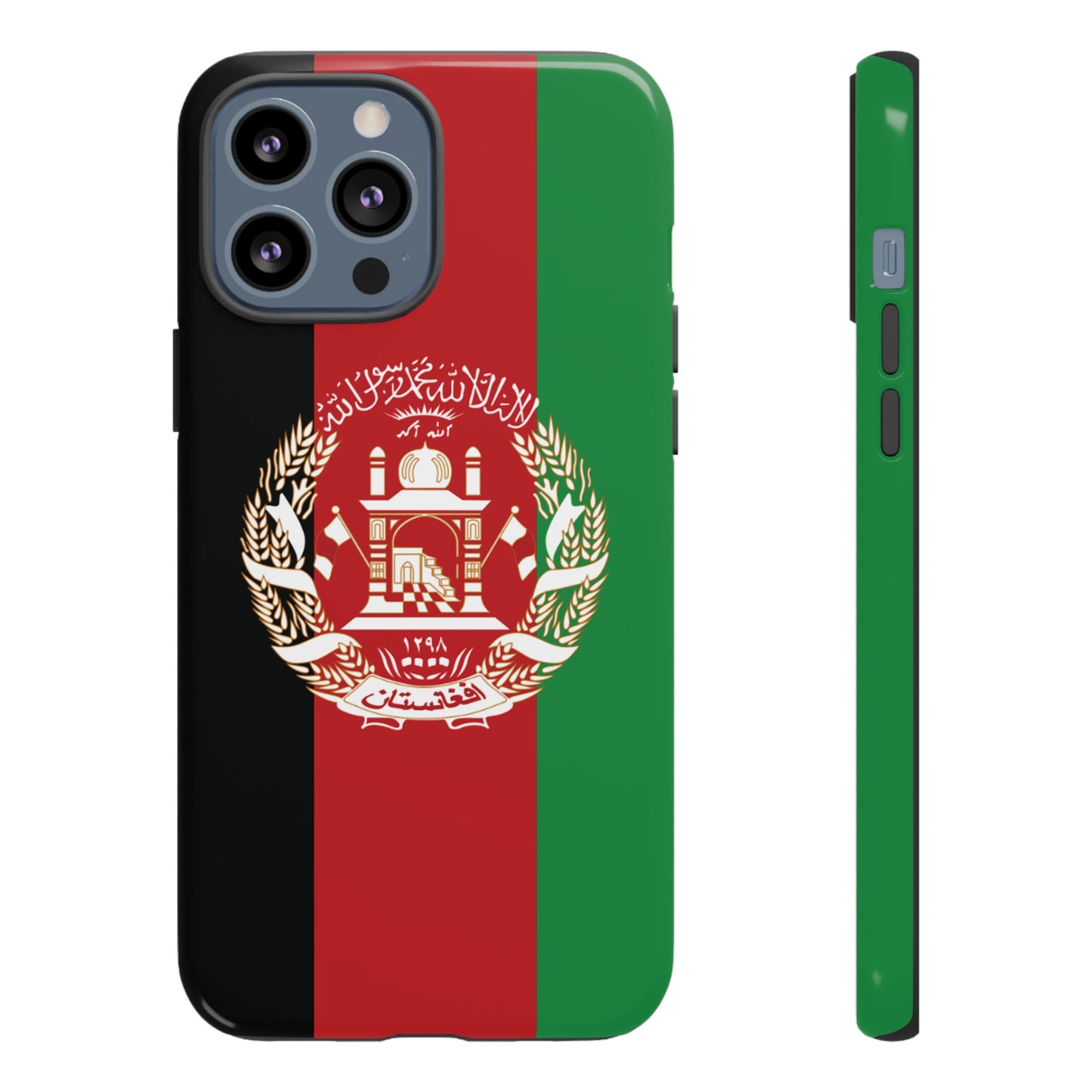 Afganistan Flag Phone Case | iPhone 15 Plus/ Pro, 14, 13, 12| Google Pixel 7, Pro, 5| Samsung Galaxy S23 All Major Phone Models