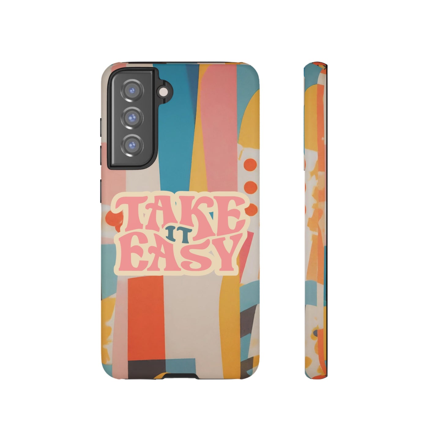 Take It Easy Wallpaper Phone Case | iPhone 15 Plus/ Pro, 14, 13, 12| Google Pixel 7, Pro, 5| Samsung Galaxy S23 All Major Phone Models