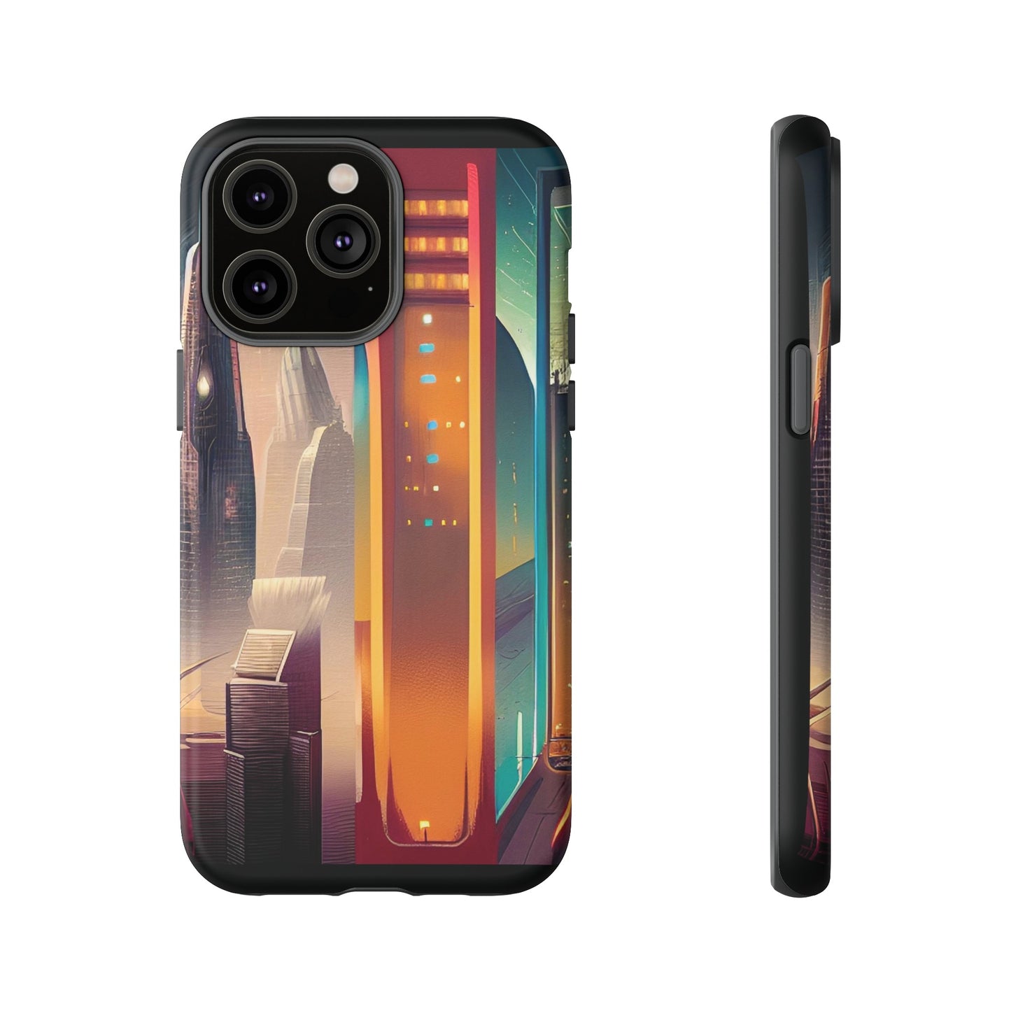 Sci-Fi  Buildings Wallpaper Phone Case | iPhone 15 Plus/ Pro, 14, 13, 12| Google Pixel 7, Pro, 5| Samsung Galaxy S23 All Major Phone Models