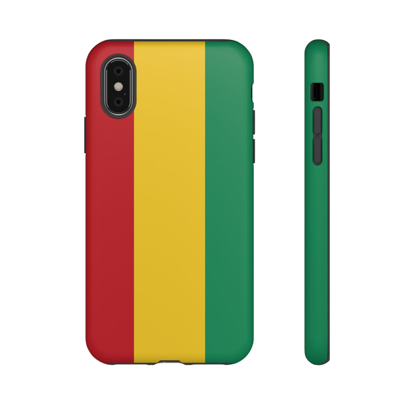 Guinea Flag Phone Case | iPhone 15 Plus/ Pro, 14, 13, 12| Google Pixel 7, Pro, 5| Samsung Galaxy S23 All Major Phone Models