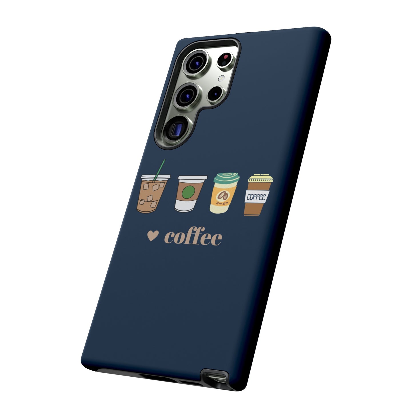 Coffee Wallpaper Phone Case | iPhone 15 Plus/ Pro, 14, 13, 12| Google Pixel 7, Pro, 5| Samsung Galaxy S23 All Major Phone Models