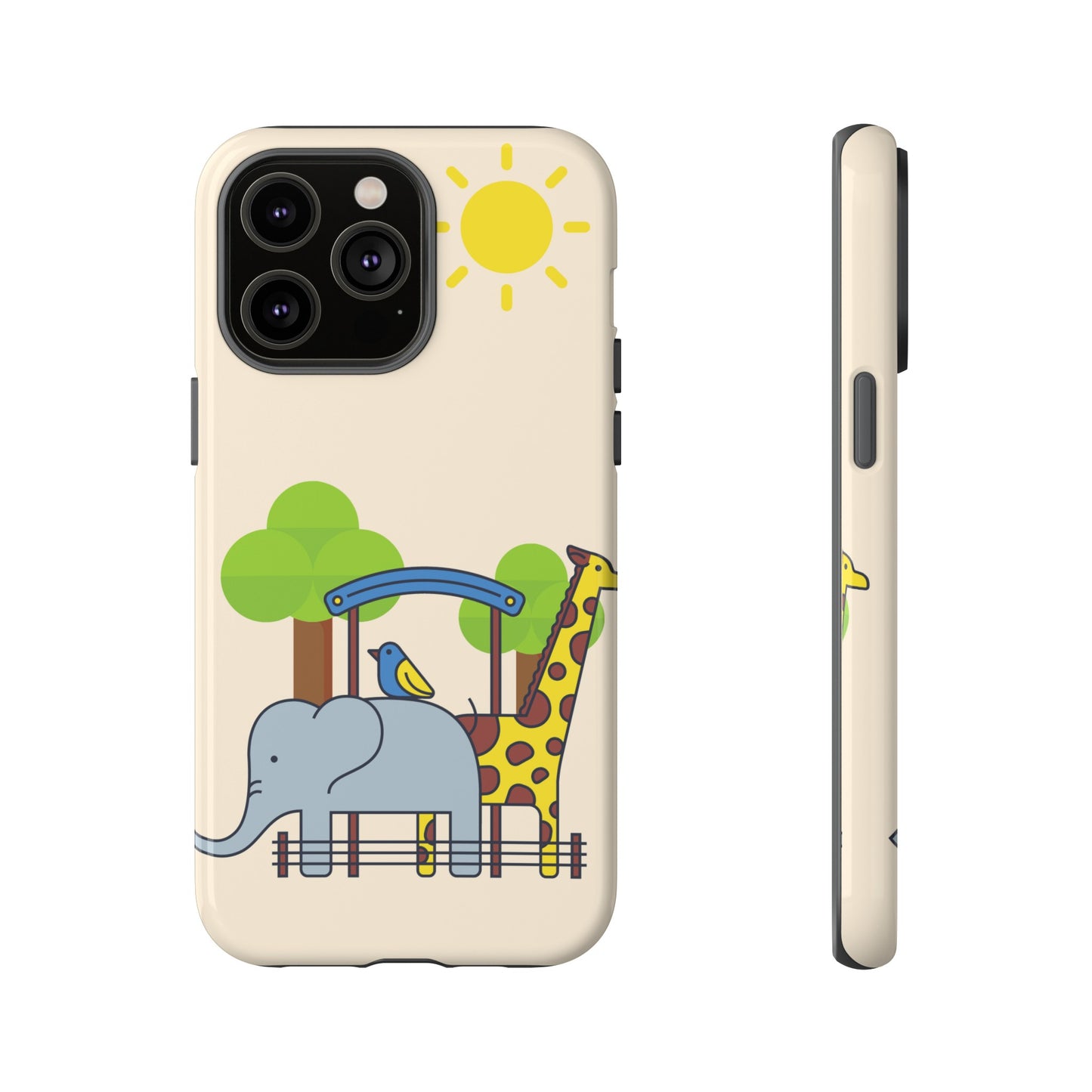 Zoo Wallpaper Phone Case | iPhone 15 Plus/ Pro, 14, 13, 12| Google Pixel 7, Pro, 5| Samsung Galaxy S23 All Major Phone Models