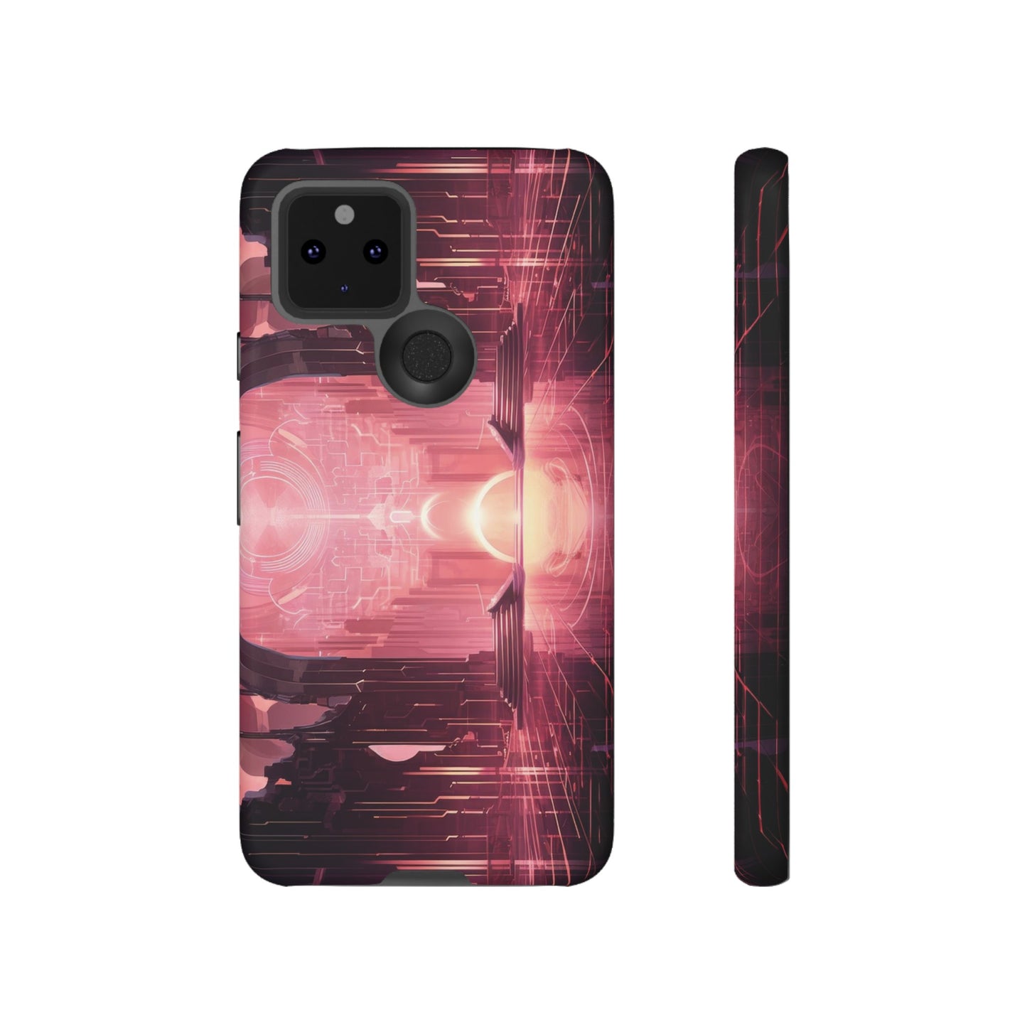 Sci-Fi Hall Wallpaper Phone Case | iPhone 15 Plus/ Pro, 14, 13, 12| Google Pixel 7, Pro, 5| Samsung Galaxy S23 All Major Phone Models