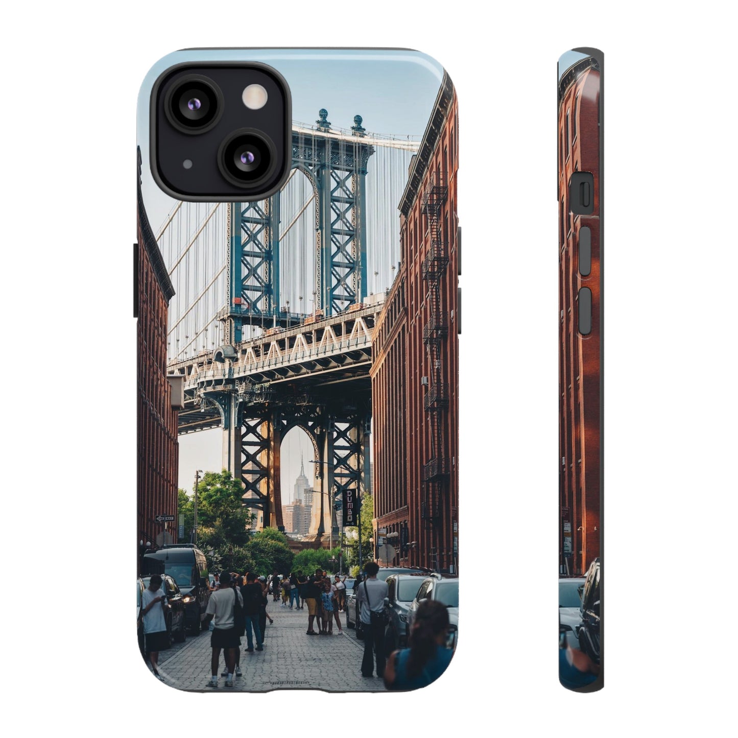 Stunning Brooklyn Bridge Wallpaper Phone Case | iPhone 15 Plus/ Pro, 14, 13, 12| Google Pixel 7, Pro, 5| Samsung Galaxy S23 All Major Phone Models