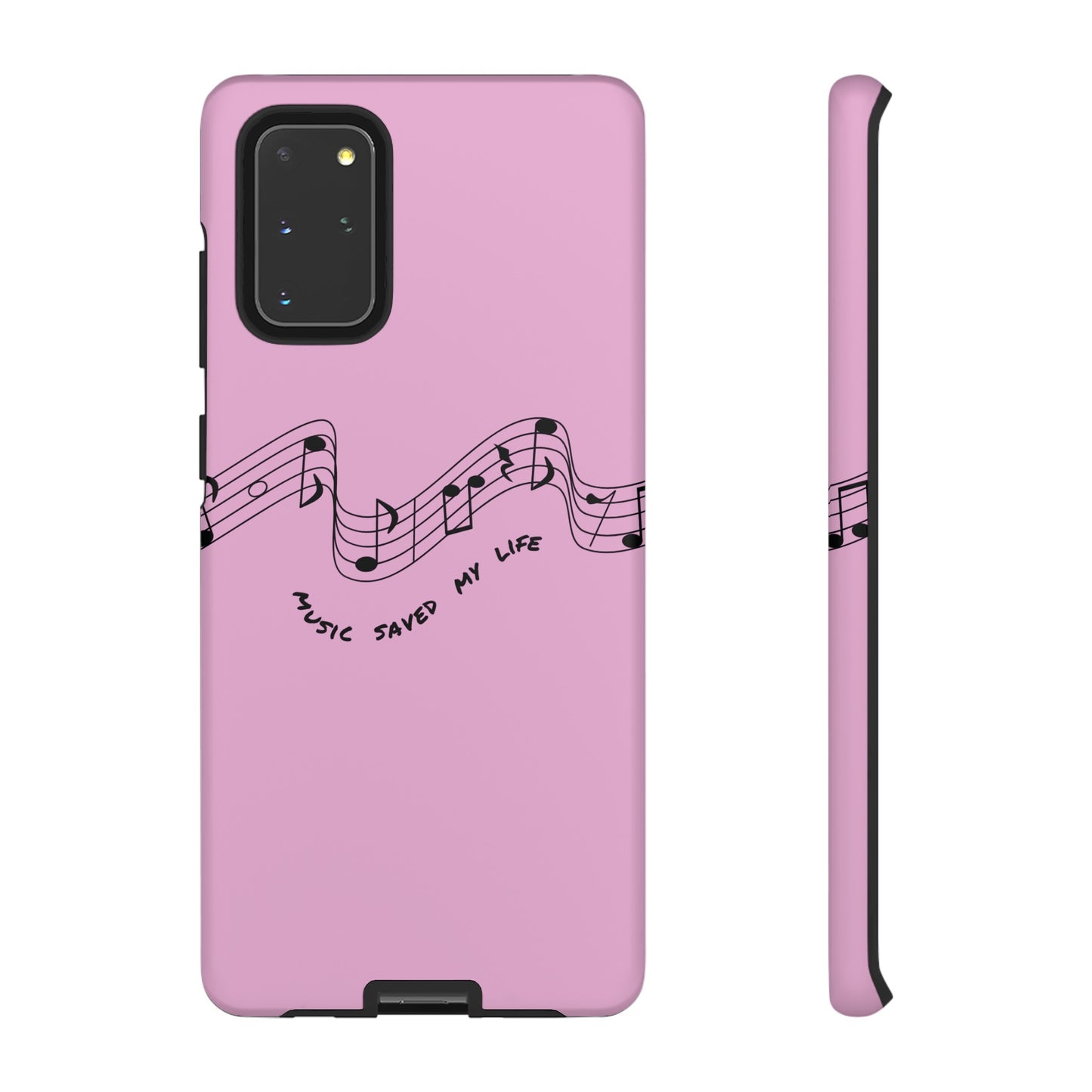 Music Saved My Life Wallpaper Phone Case | iPhone 15 Plus/ Pro, 14, 13, 12| Google Pixel 7, Pro, 5| Samsung Galaxy S23 All Major Phone Models