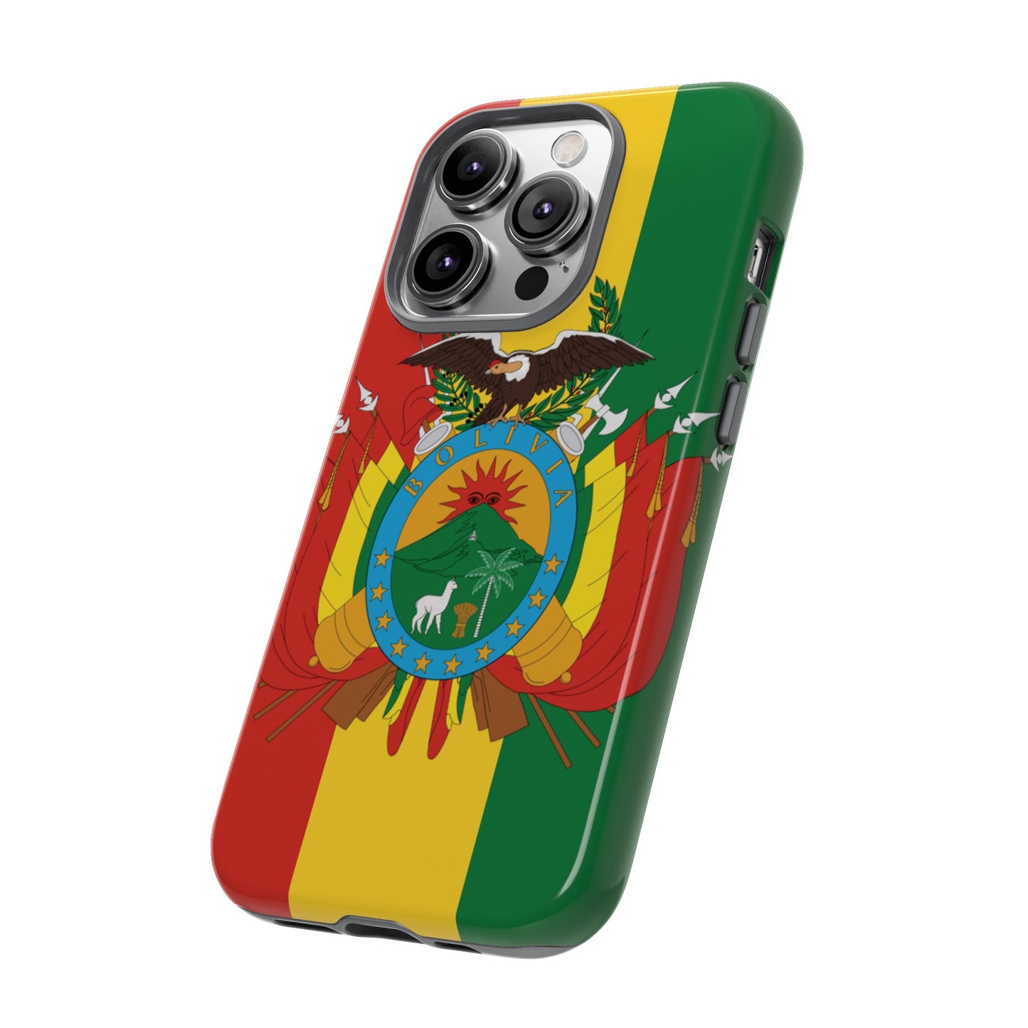 Bolivia Flag Phone Case | iPhone 15 Plus/ Pro, 14, 13, 12| Google Pixel 7, Pro, 5| Samsung Galaxy S23 All Major Phone Models