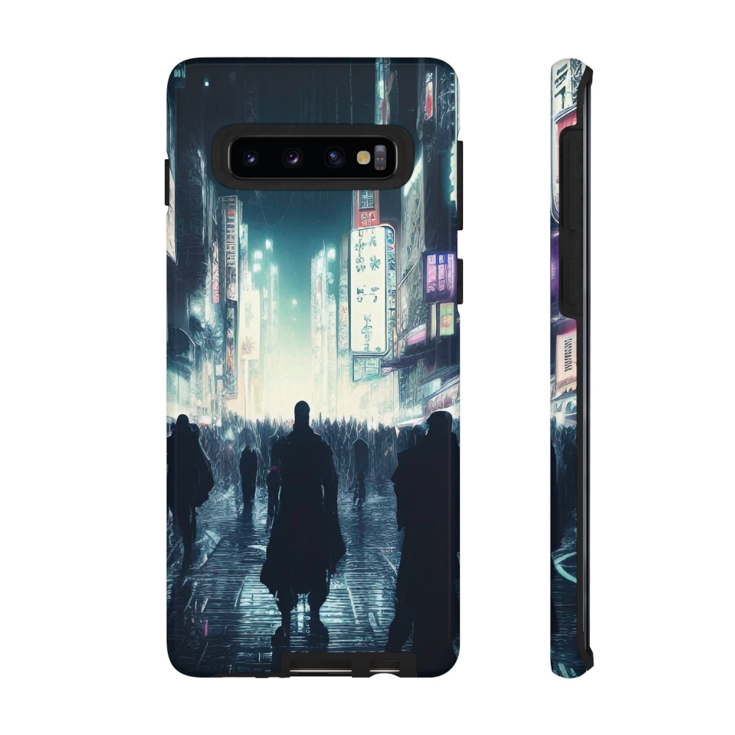 Strangers in the City Wallpaper Phone Case | iPhone 15 Plus/ Pro, 14, 13, 12| Google Pixel 7, Pro, 5| Samsung Galaxy S23 All Major Phone Models