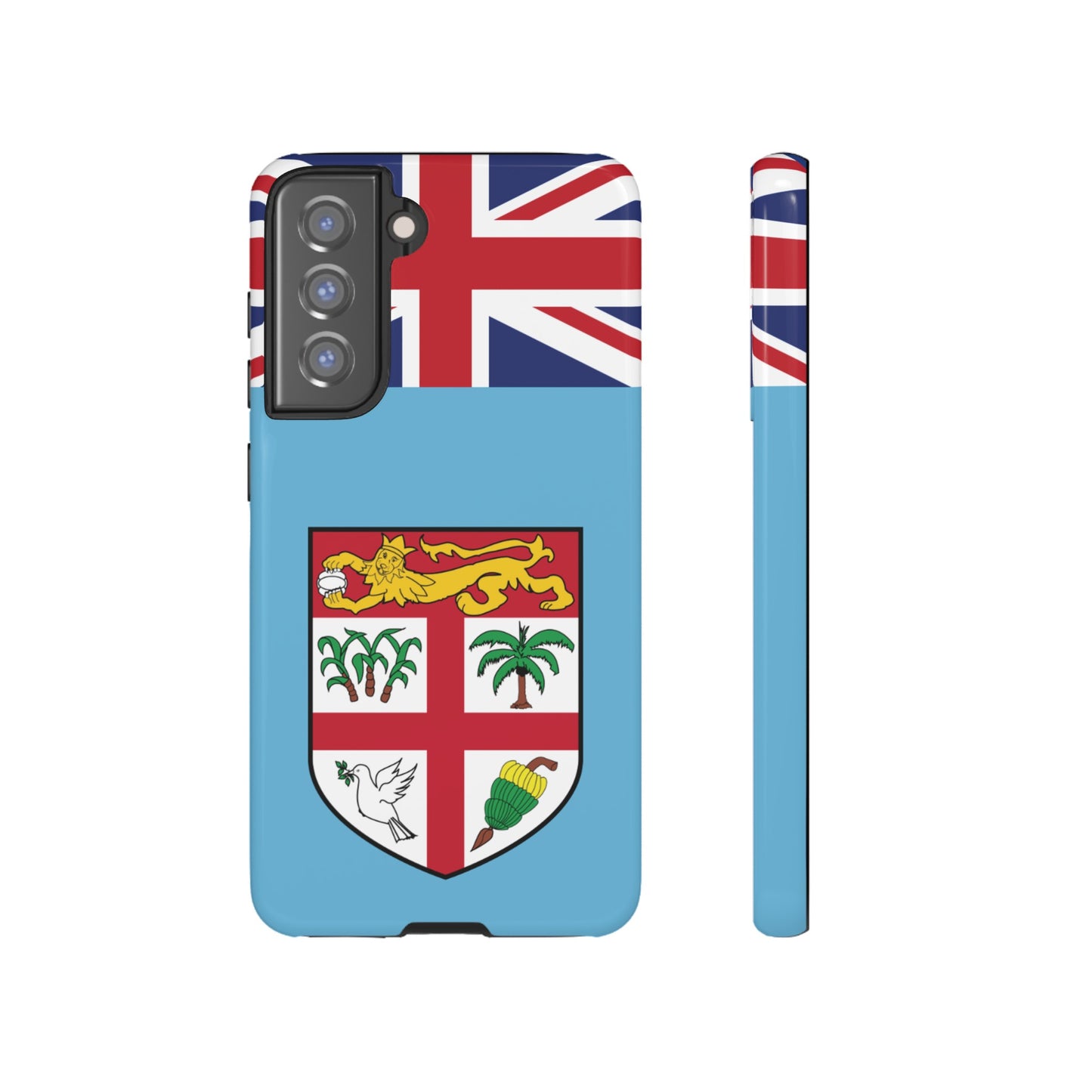 Fiji Flag Phone Case | iPhone 15 Plus/ Pro, 14, 13, 12| Google Pixel 7, Pro, 5| Samsung Galaxy S23 All Major Phone Models