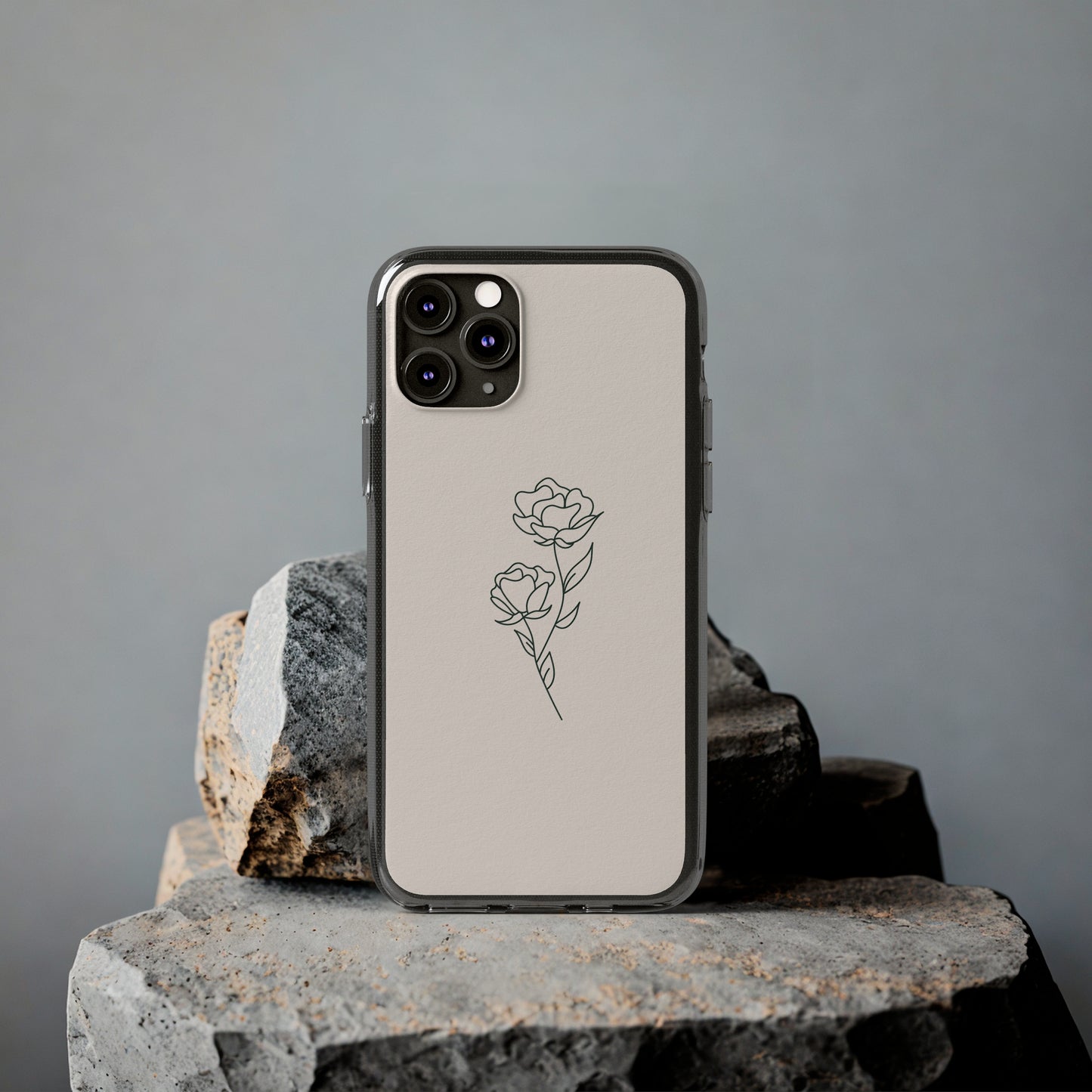 Simple Rose Phone Case | iPhone 15 Plus/ Pro, 14, 13, 12| Google Pixel 7, Pro, 5| Samsung Galaxy S23 All Major Phone Models