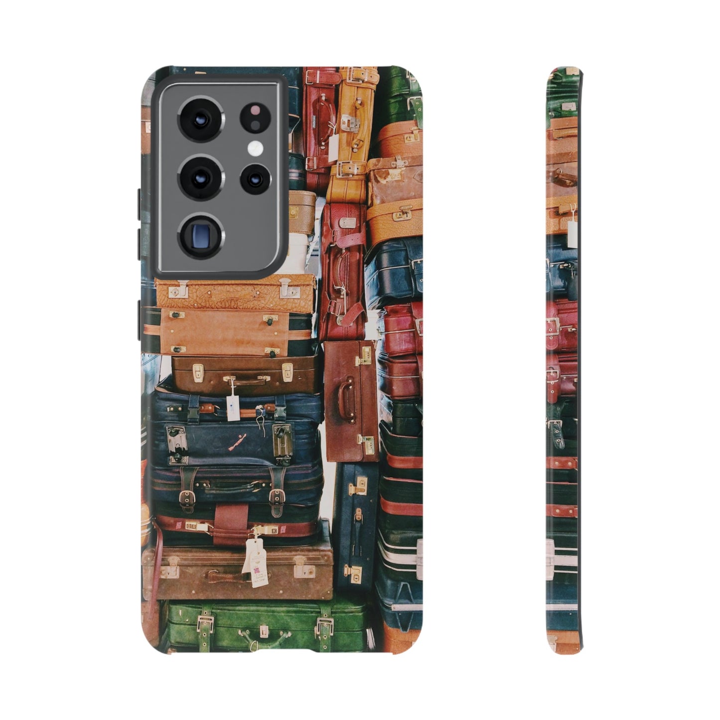 Suitcase Wallpaper Phone Case | iPhone 15 Plus/ Pro, 14, 13, 12| Google Pixel 7, Pro, 5| Samsung Galaxy S23 All Major Phone Models