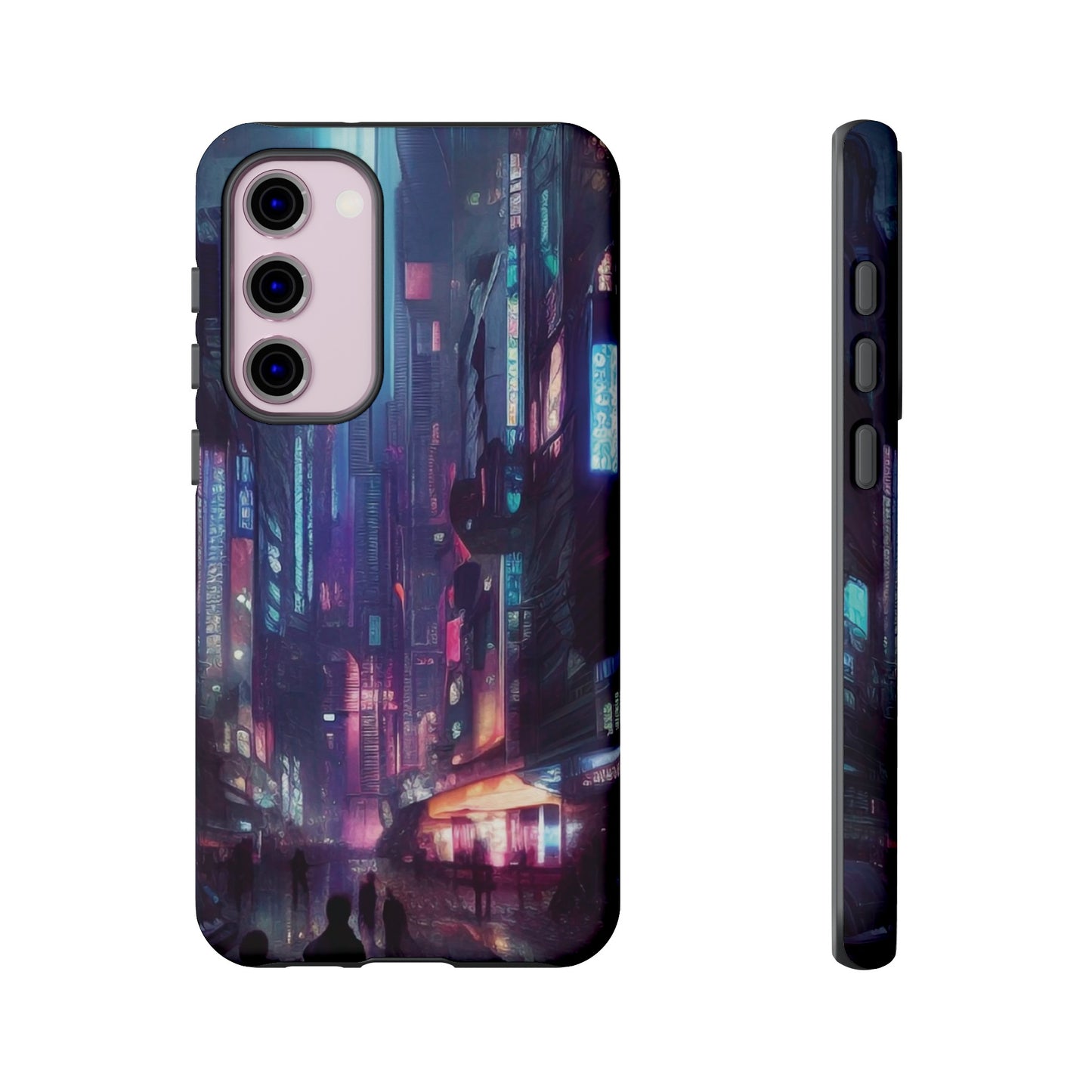 Futuristic Sci-Fi City Wallpaper Phone Case | iPhone 15 Plus/ Pro, 14, 13, 12| Google Pixel 7, Pro, 5| Samsung Galaxy S23 All Major Phone Models