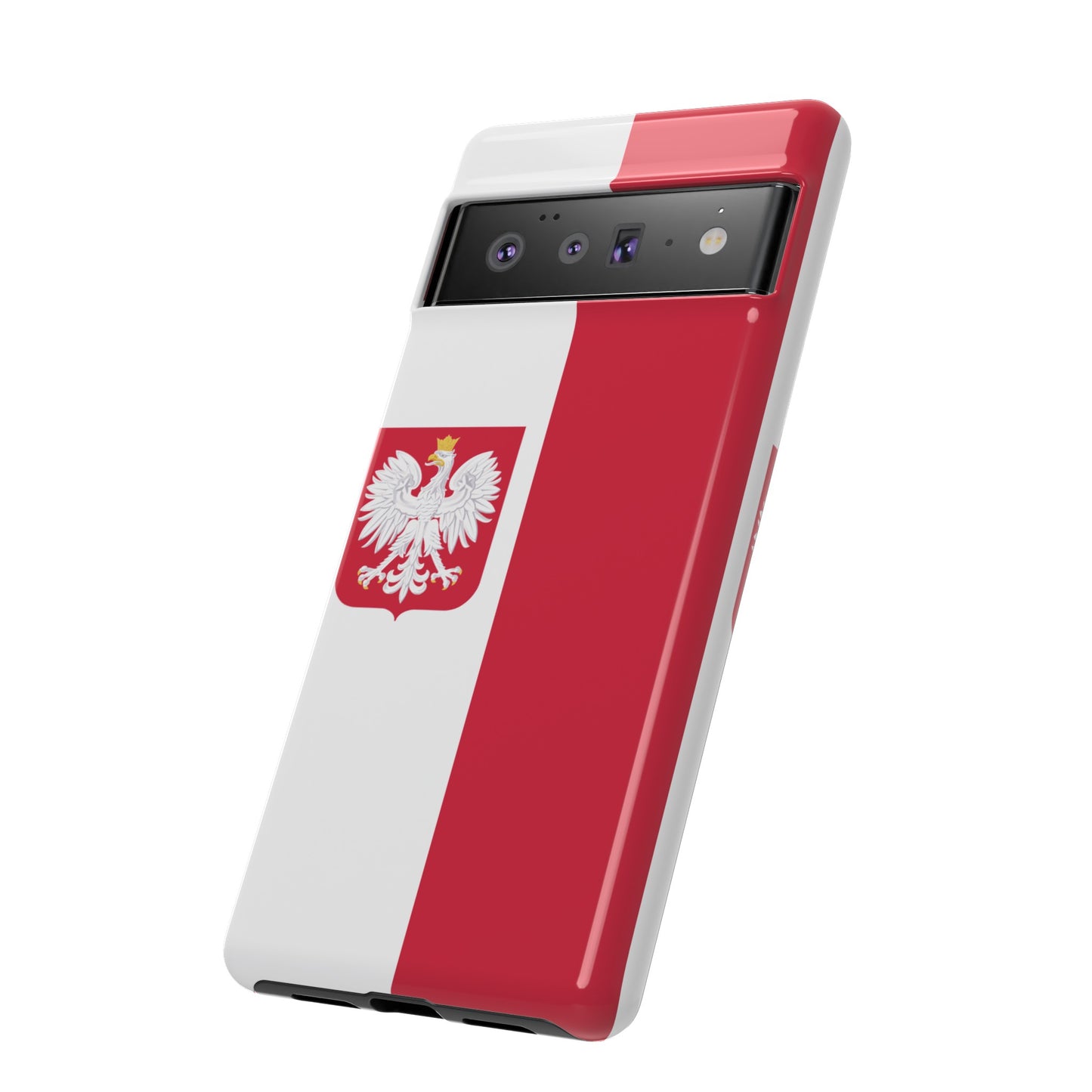 Poland Flag Phone Case | iPhone 15 Plus/ Pro, 14, 13, 12| Google Pixel 7, Pro, 5| Samsung Galaxy S23 All Major Phone Models