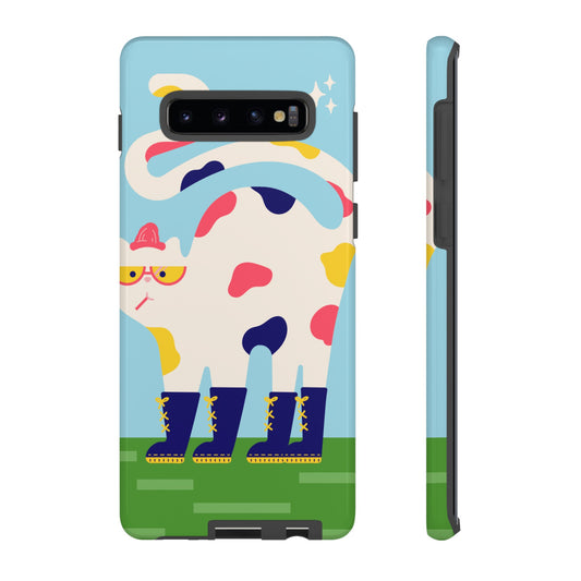 Rainboot Cat Phone Case | iPhone 15 Plus/ Pro, 14, 13, 12| Google Pixel 7, Pro, 5| Samsung Galaxy S23 All Major Phone Models