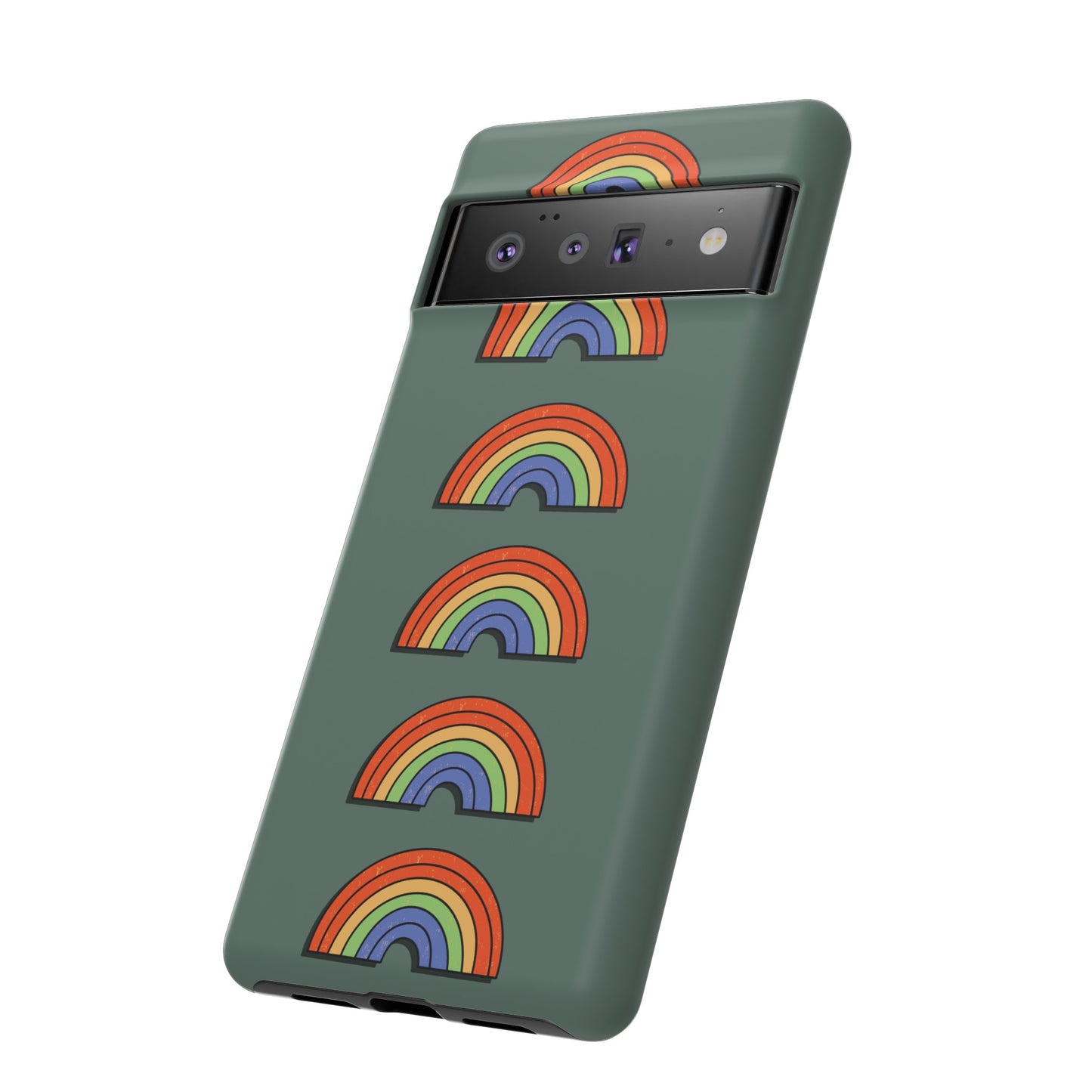 Rainbow Wallpaper Phone Case | iPhone 15 Plus/ Pro, 14, 13, 12| Google Pixel 7, Pro, 5| Samsung Galaxy S23 All Major Phone Models