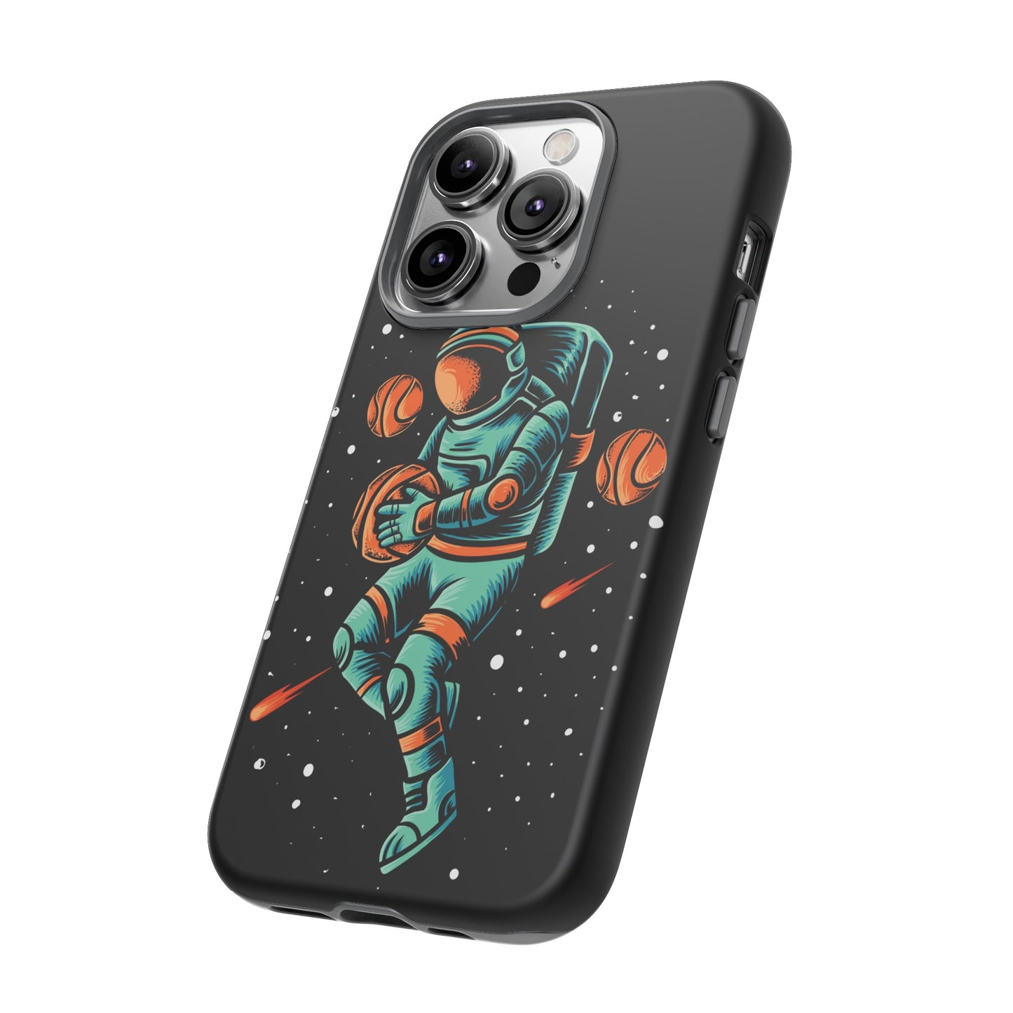 Space Basketball Phone Case | iPhone 15 Plus/ Pro, 14, 13, 12| Google Pixel 7, Pro, 5| Samsung Galaxy S23 All Major Phone Models