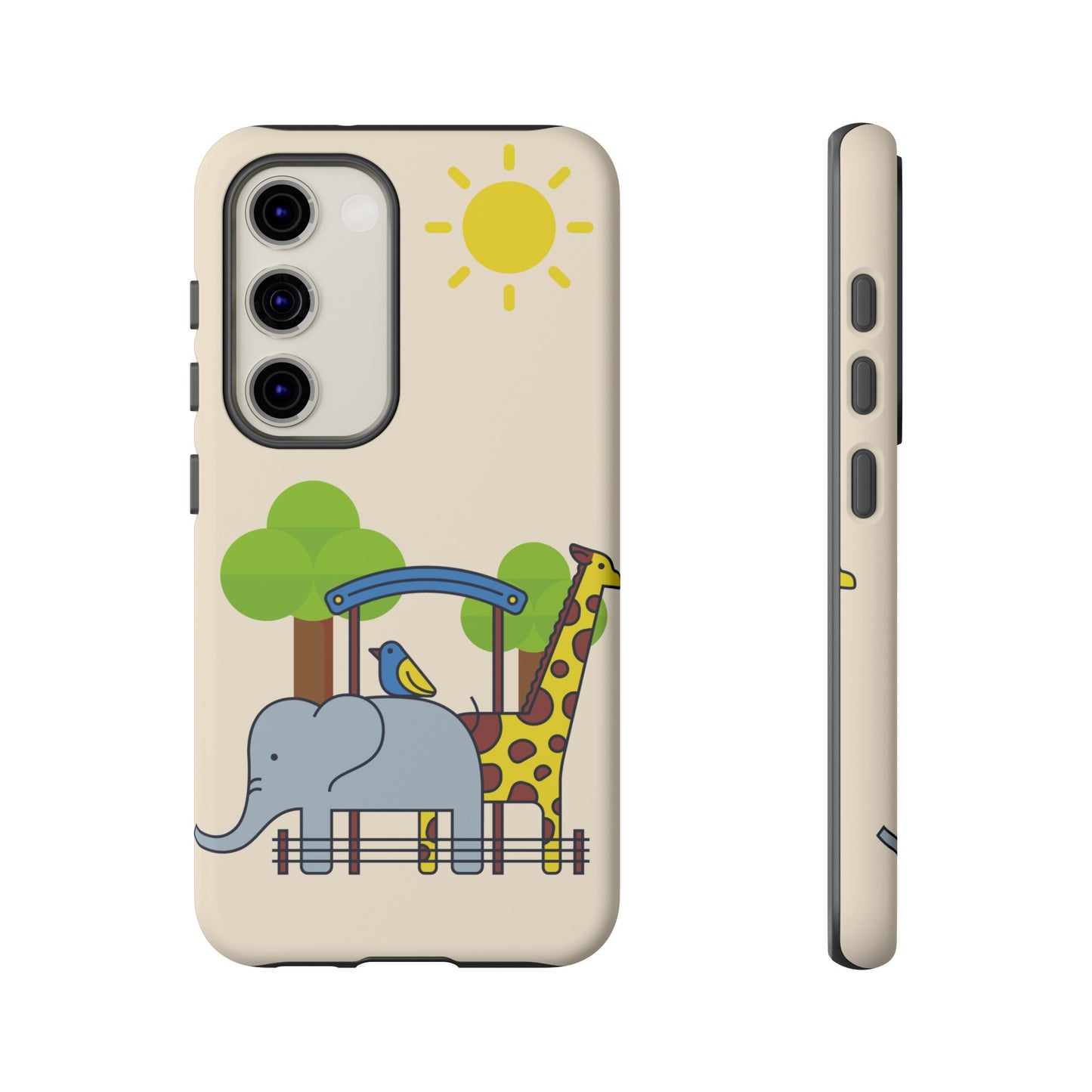 Zoo Wallpaper Phone Case | iPhone 15 Plus/ Pro, 14, 13, 12| Google Pixel 7, Pro, 5| Samsung Galaxy S23 All Major Phone Models