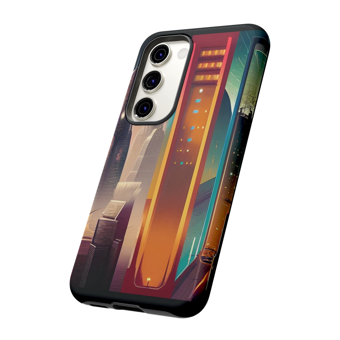 Sci-Fi  Buildings Wallpaper Phone Case | iPhone 15 Plus/ Pro, 14, 13, 12| Google Pixel 7, Pro, 5| Samsung Galaxy S23 All Major Phone Models