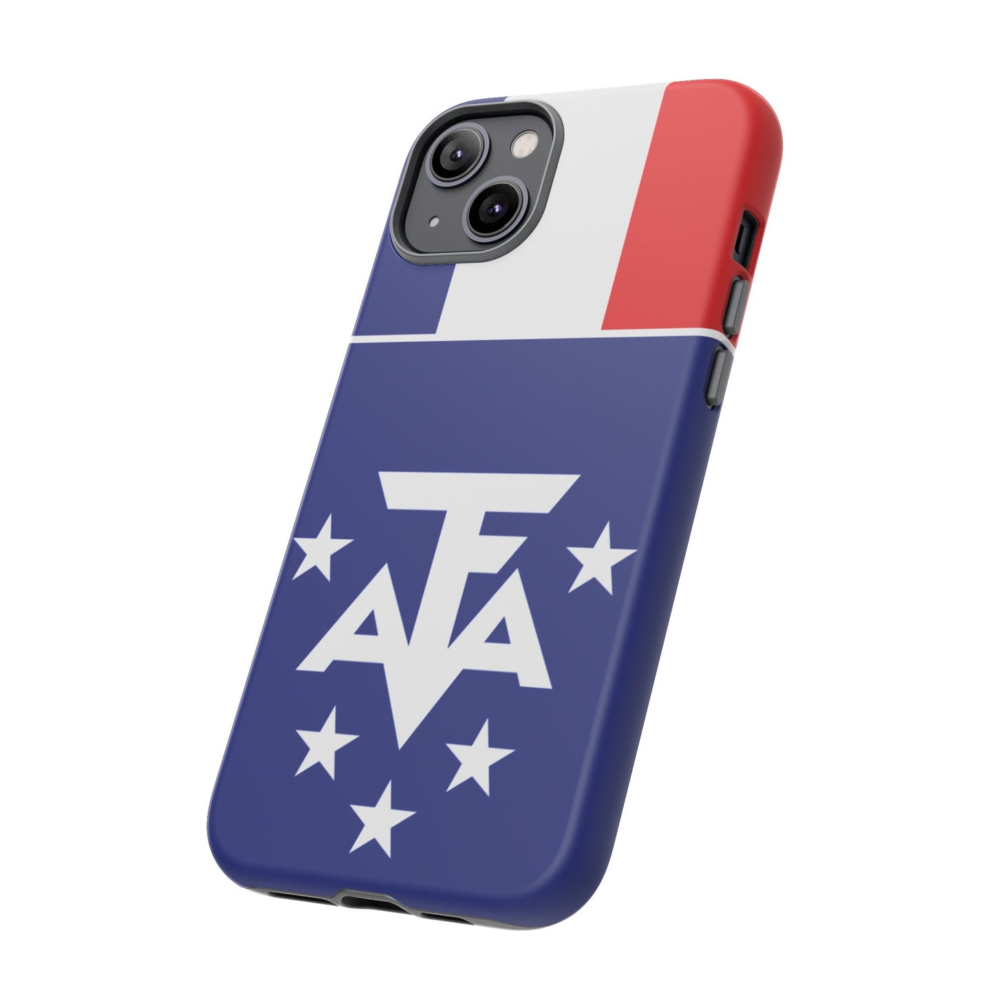 French Southern And Antarctic Lands Flag Phone Case | iPhone 15 Plus/ Pro, 14, 13, 12| Google Pixel 7, Pro, 5| Samsung Galaxy S23 All Major Phone Models