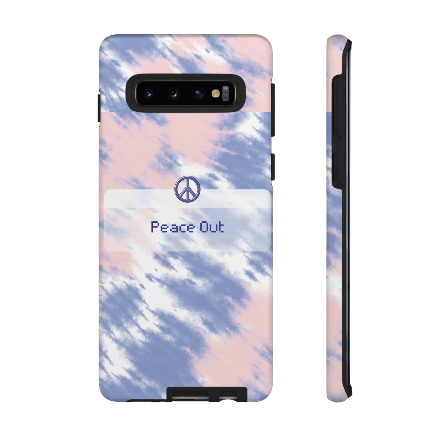 Peace Out Wallpaper Phone Case | iPhone 15 Plus/ Pro, 14, 13, 12| Google Pixel 7, Pro, 5| Samsung Galaxy S23 All Major Phone Models